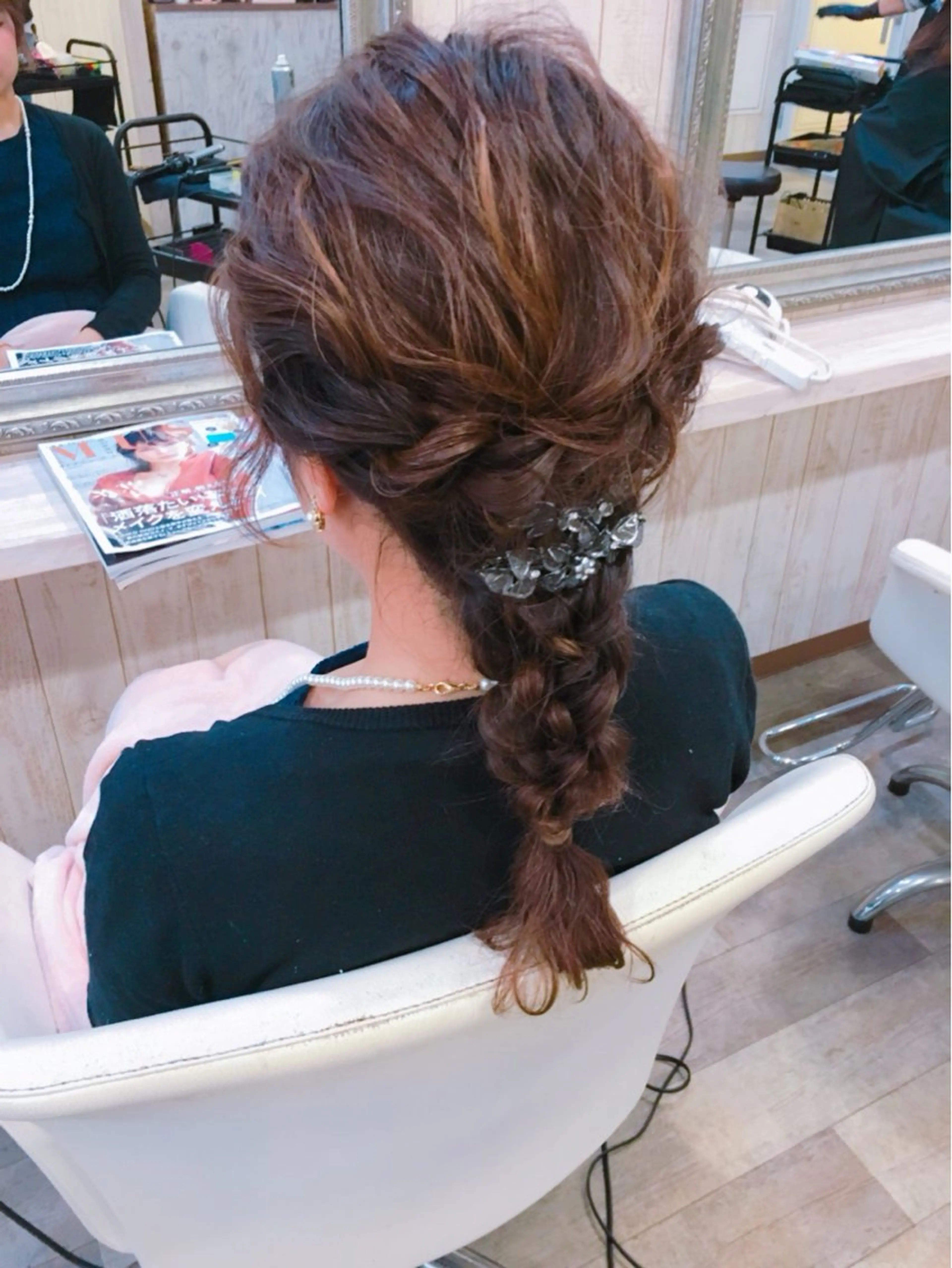 ロング ヘアセット Connect Rumiのヘアスタイル