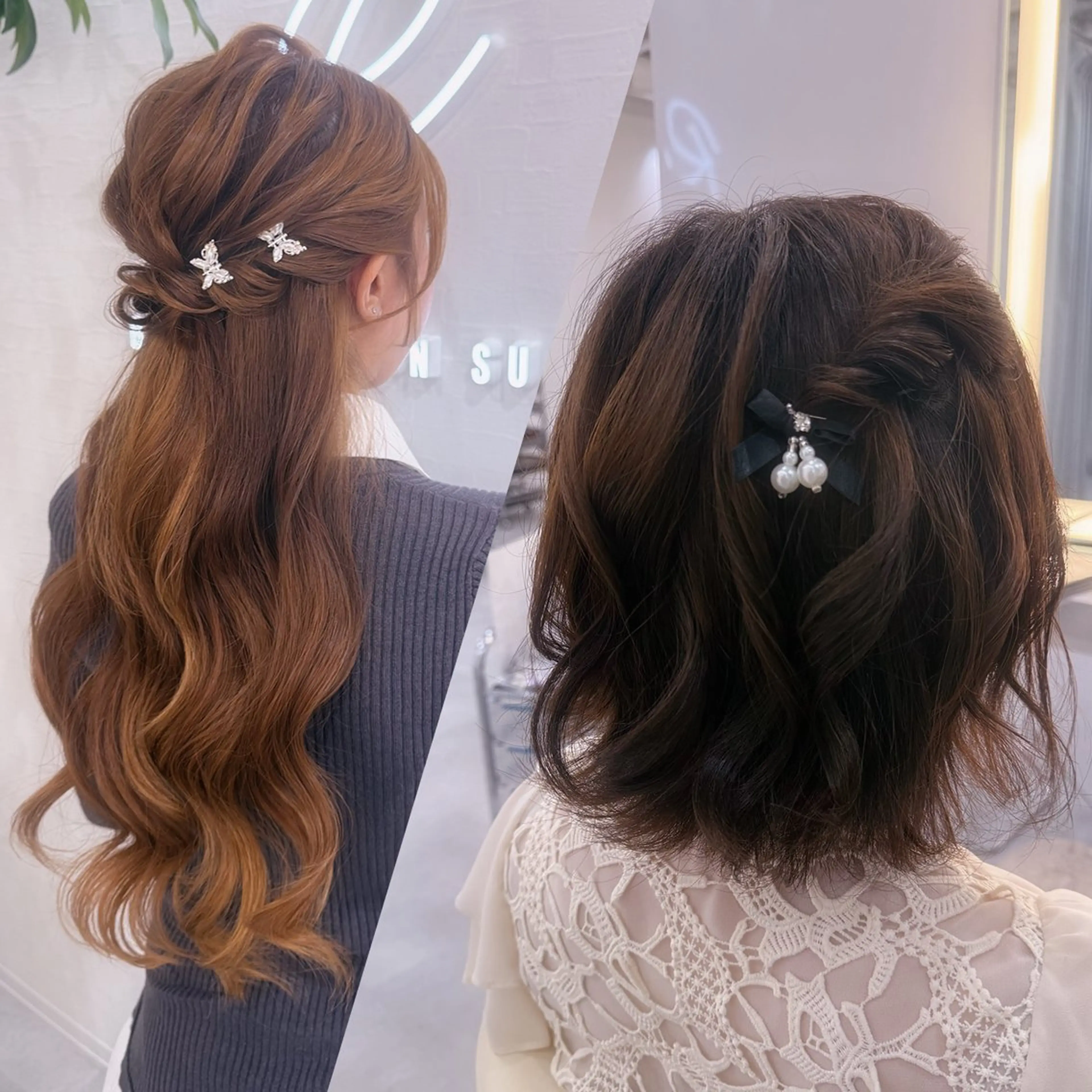 ヘアアレンジ ヘアセット 🤍AIRA🤍のヘアスタイル