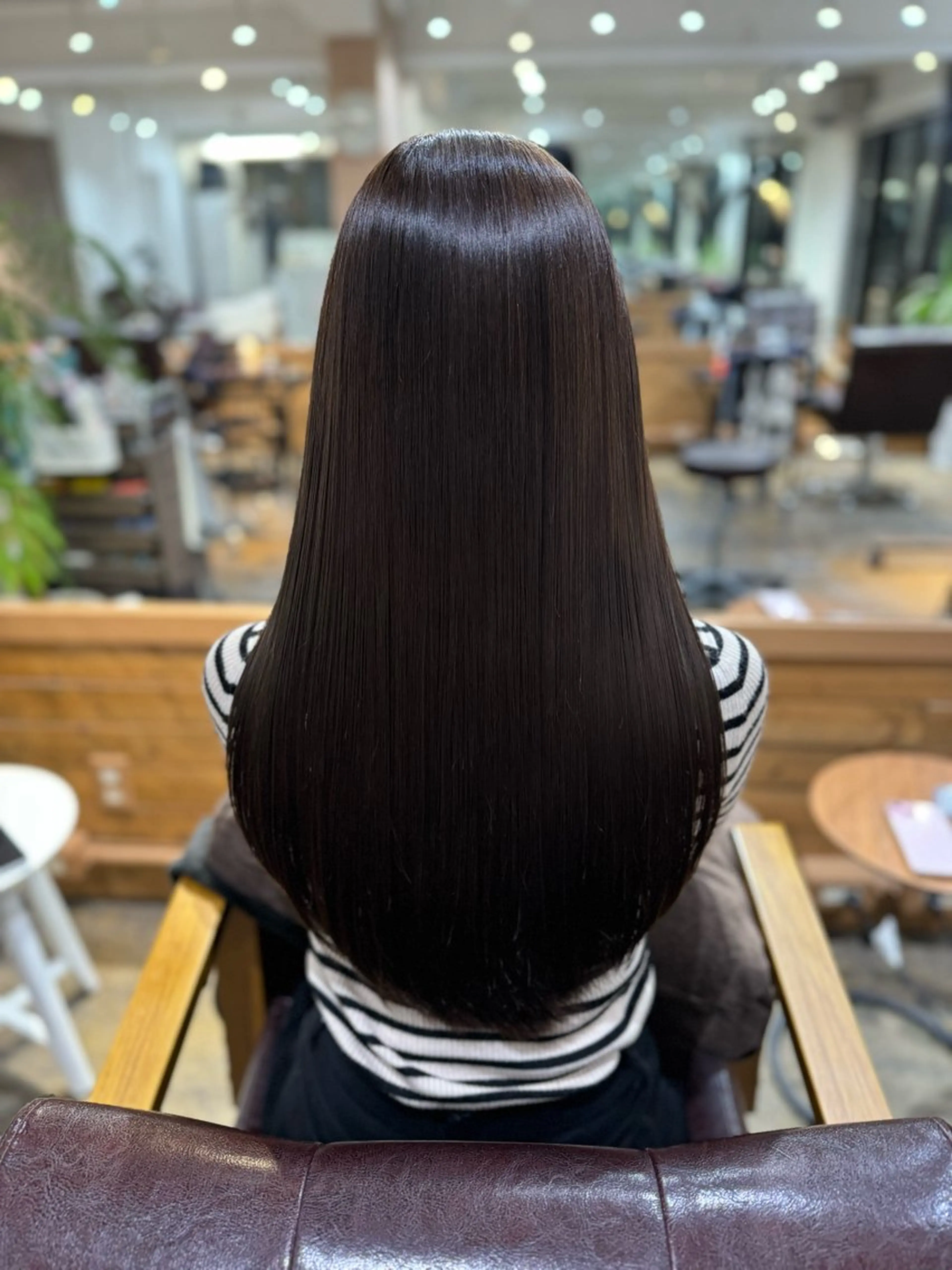 ロング カット ヘアカラー トリートメント 髪質改善✨艶髪✨ レイヤーカット 田畑のヘアスタイル