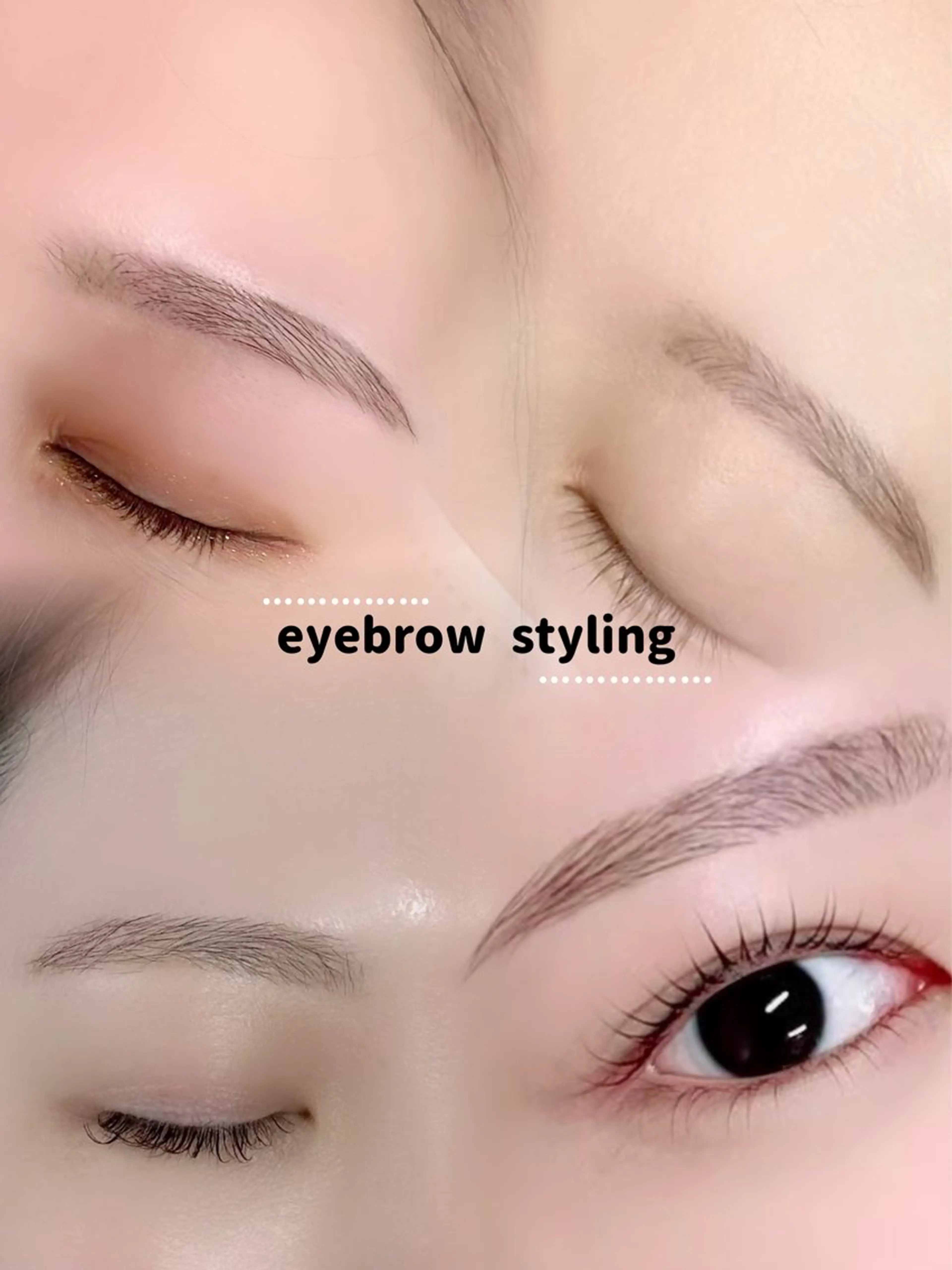 アイブロウスタイリング＋ラッシュリフト（パーマorパリジェンヌ）の写真