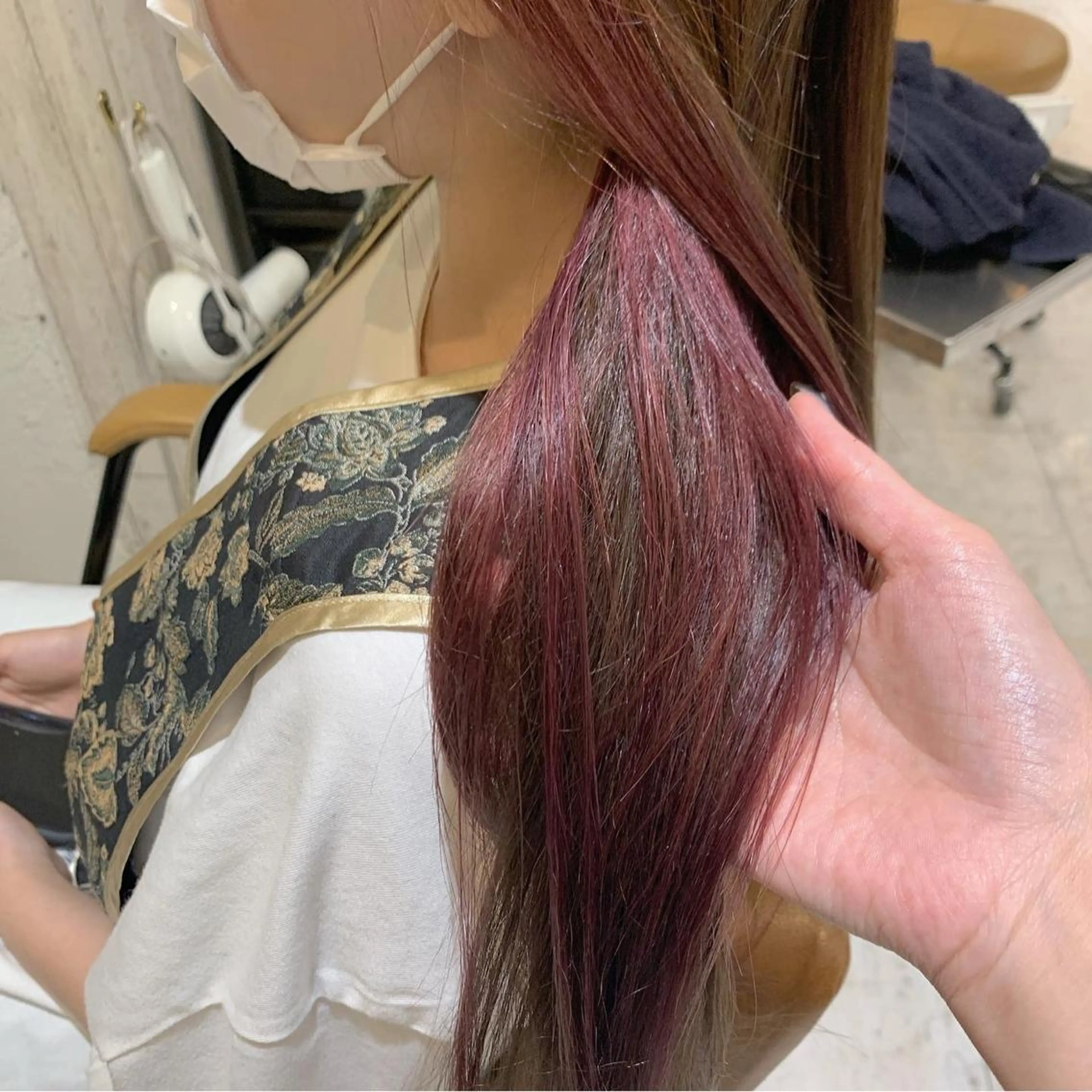 カラー ヤマダ サクラのヘアスタイル