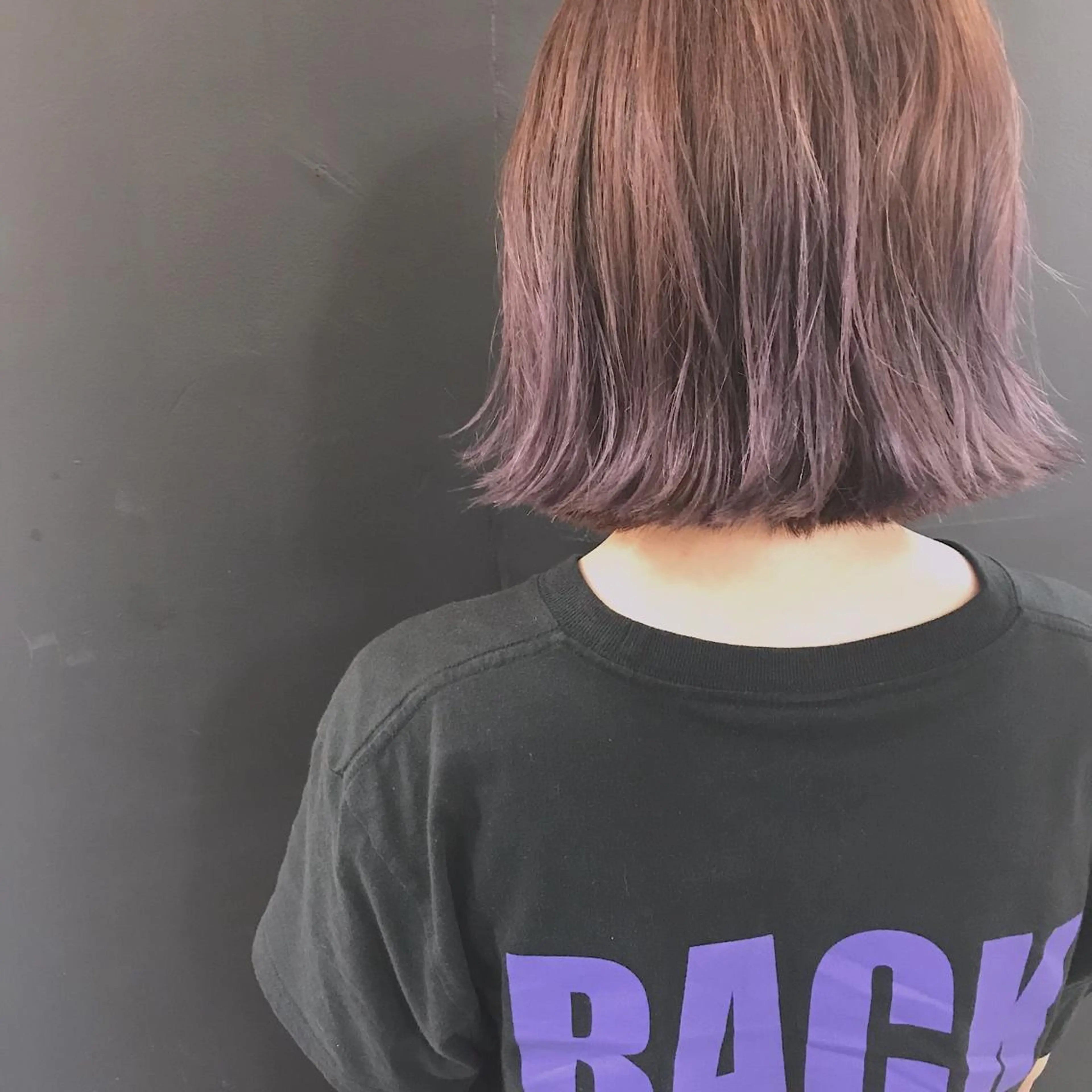 ミディアム ヘアカラー トリートメント 艶髪color💎髪 質改善ストレート大吉のヘアスタイル