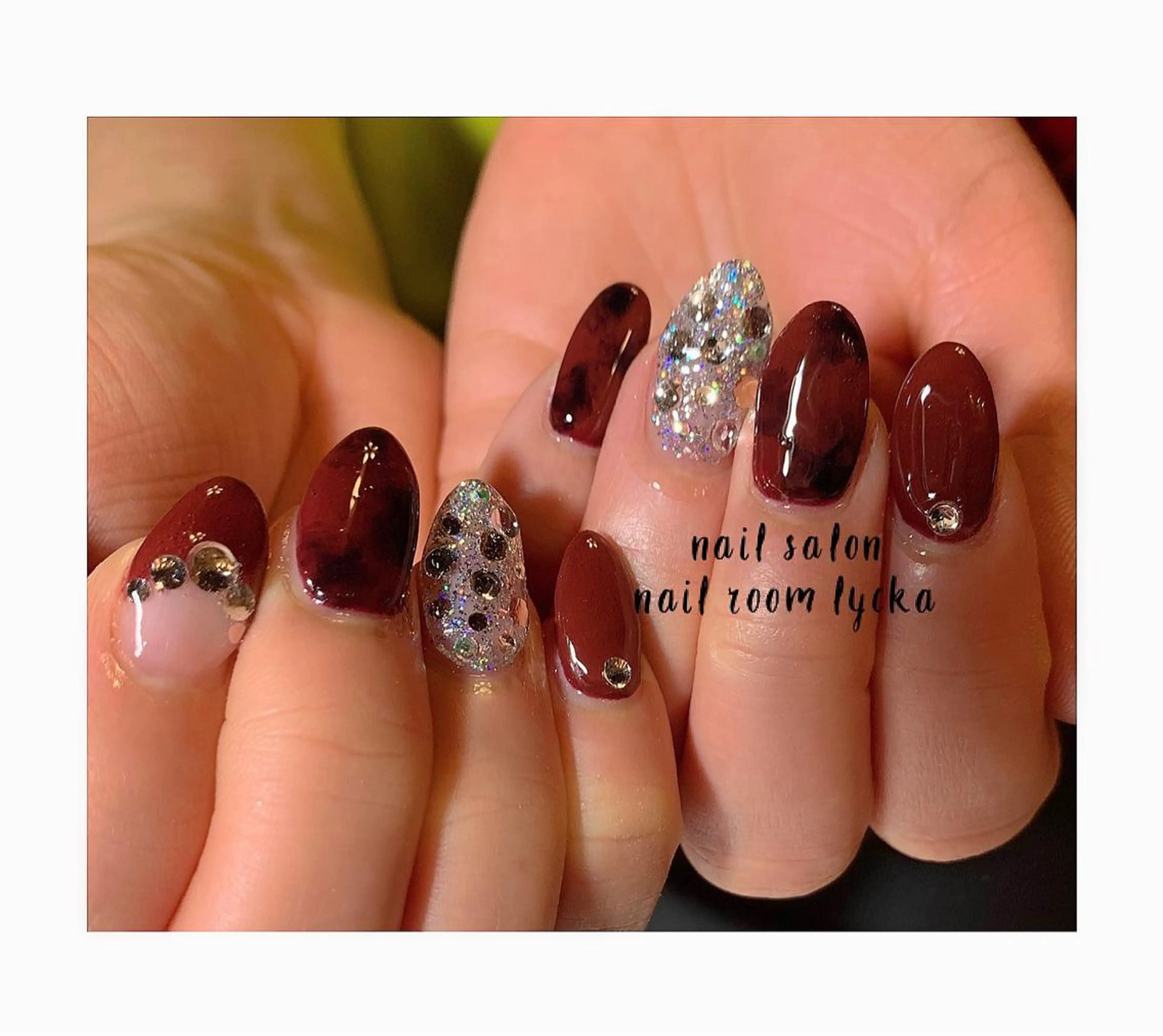 ネイル ﾈｲﾙﾙｰﾑﾘｯｶ 𝐦𝐚𝐲𝐮のネイルデザイン