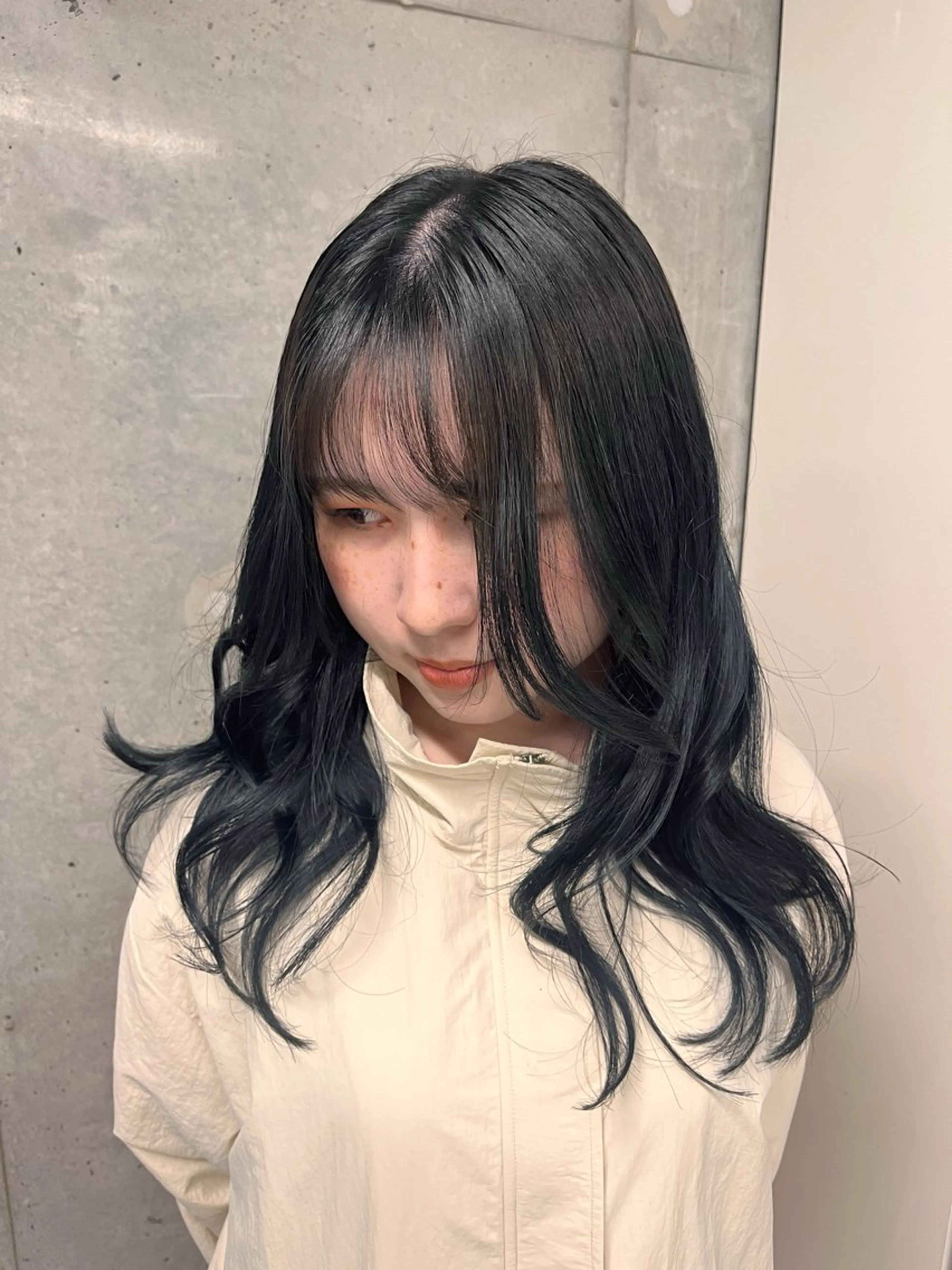 カラー 広香🪽ハイトーン/ レイヤー/ヘアセットのヘアスタイル