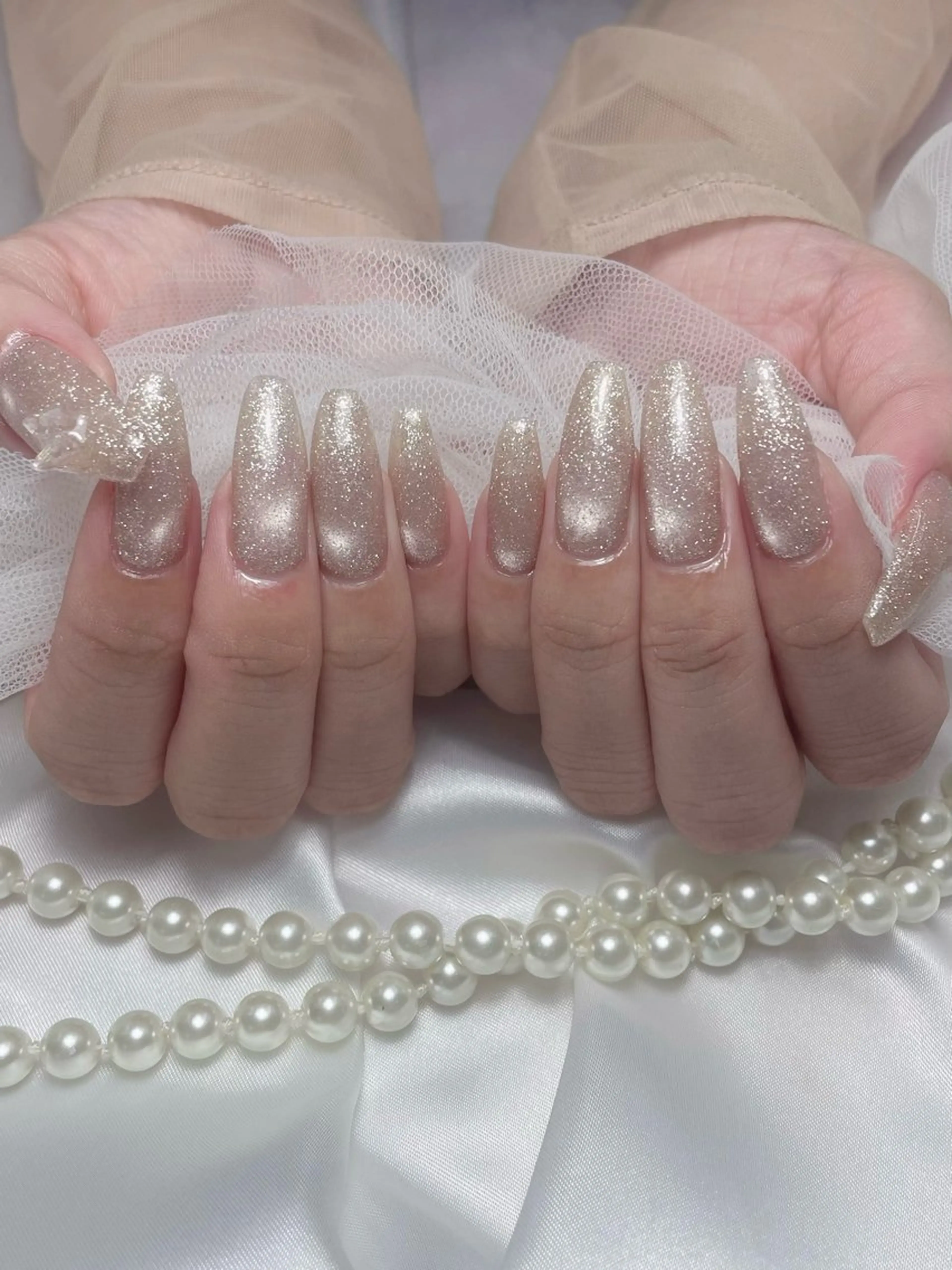 ネイル フラッシュネイル マグネットネイル ハンドネイル PUERTO Renaのネイルデザイン