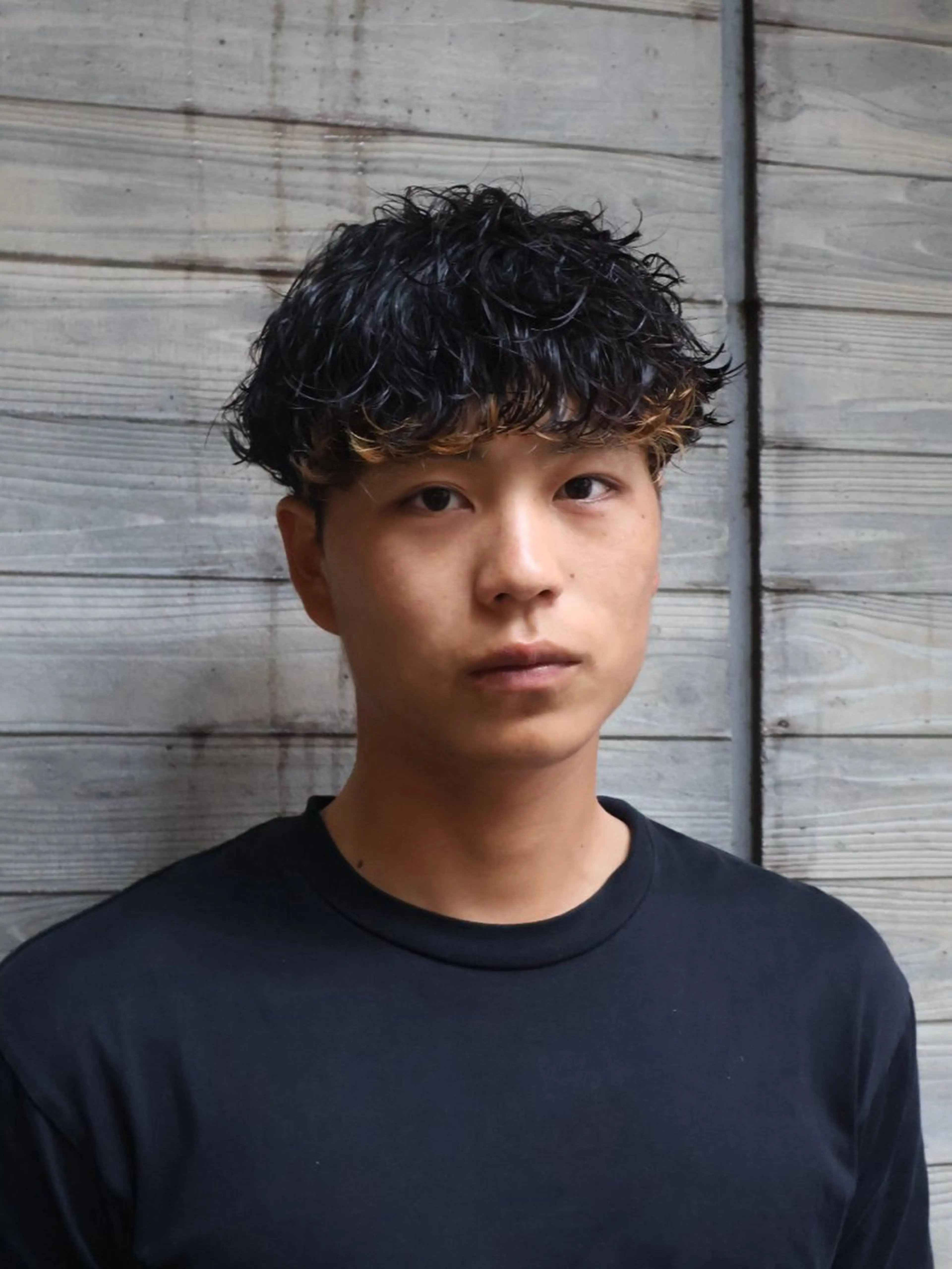 ショート メンズパーマ梅田 ・川副史晶のヘアスタイル