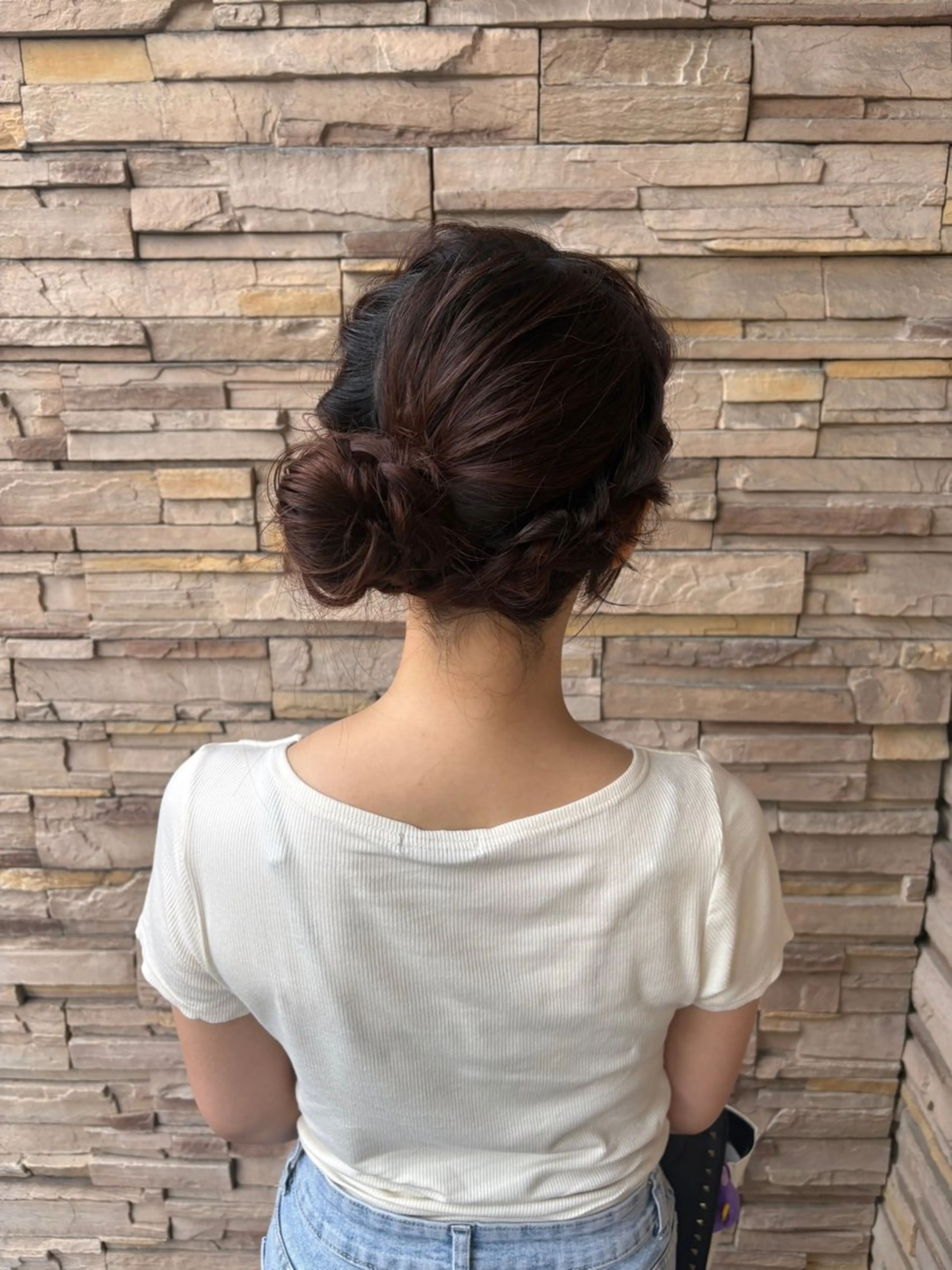 ロング ヘアアレンジ ヘアセット 武内 莉子☆*:.｡のヘアスタイル