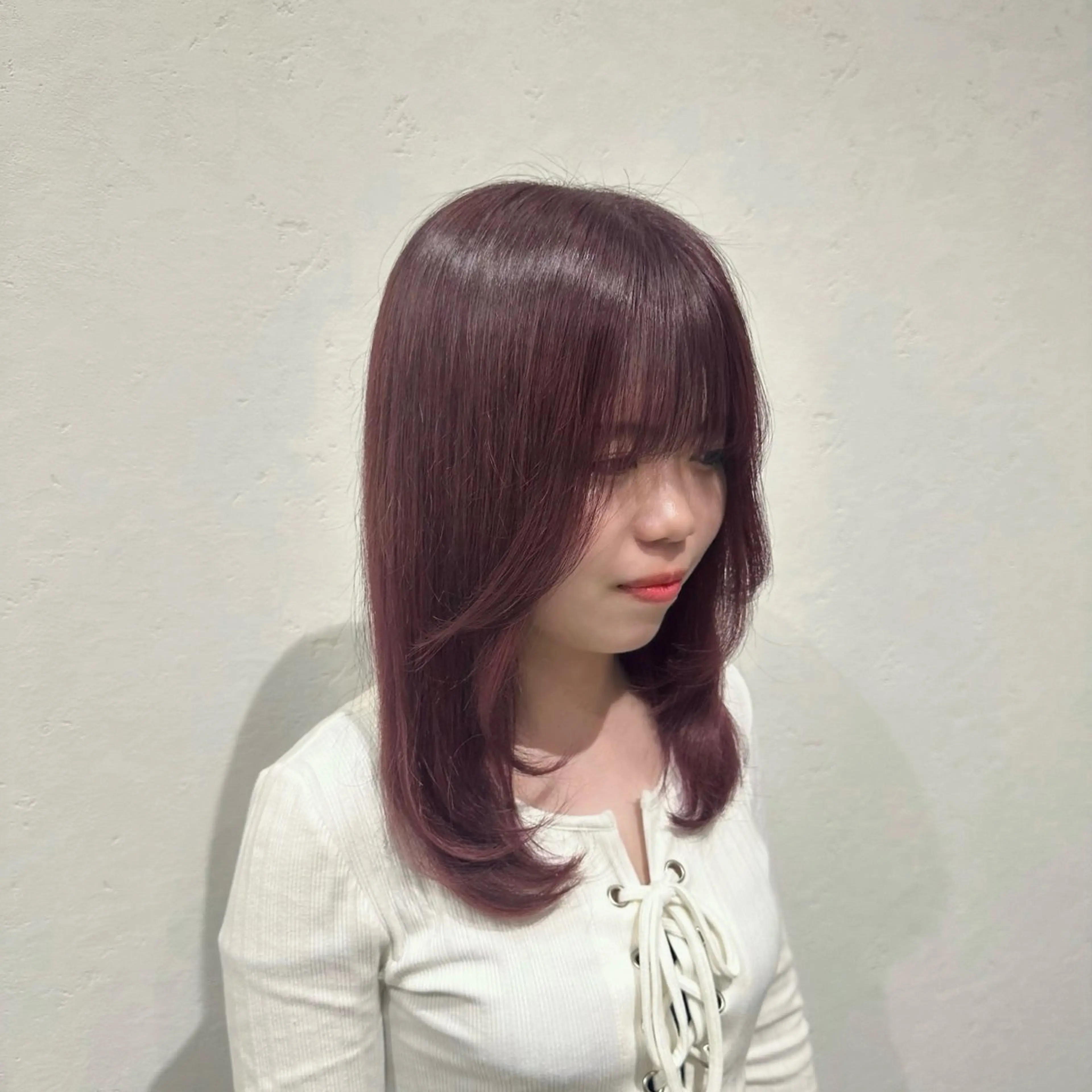 ミディアム ʀɪɴᴀ / 透明感カラー 🪄のヘアスタイル