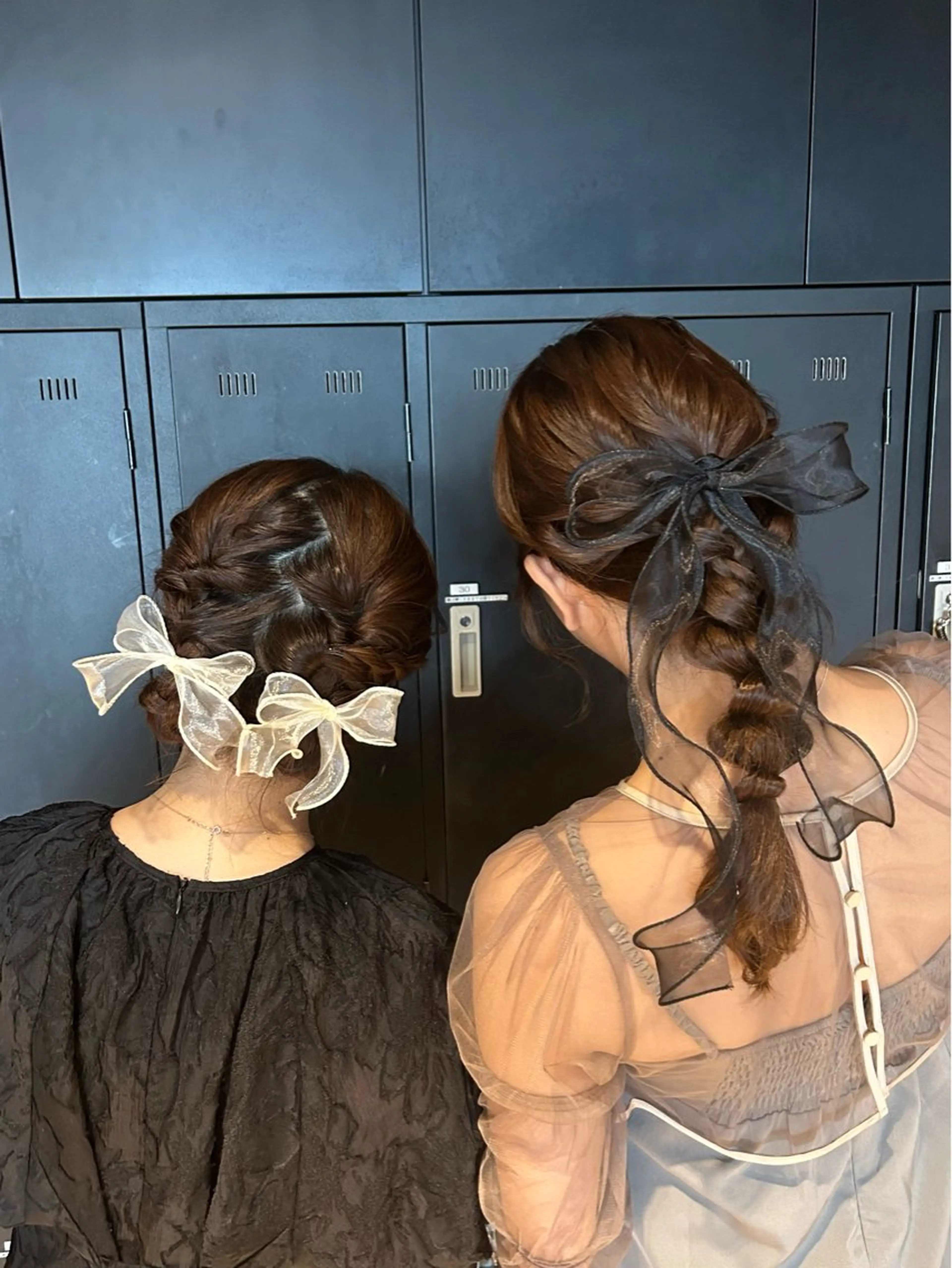 セミロング ボブ ヘアセット 韓国ヘア/顔周り ヘアセット/加藤優里のヘアスタイル