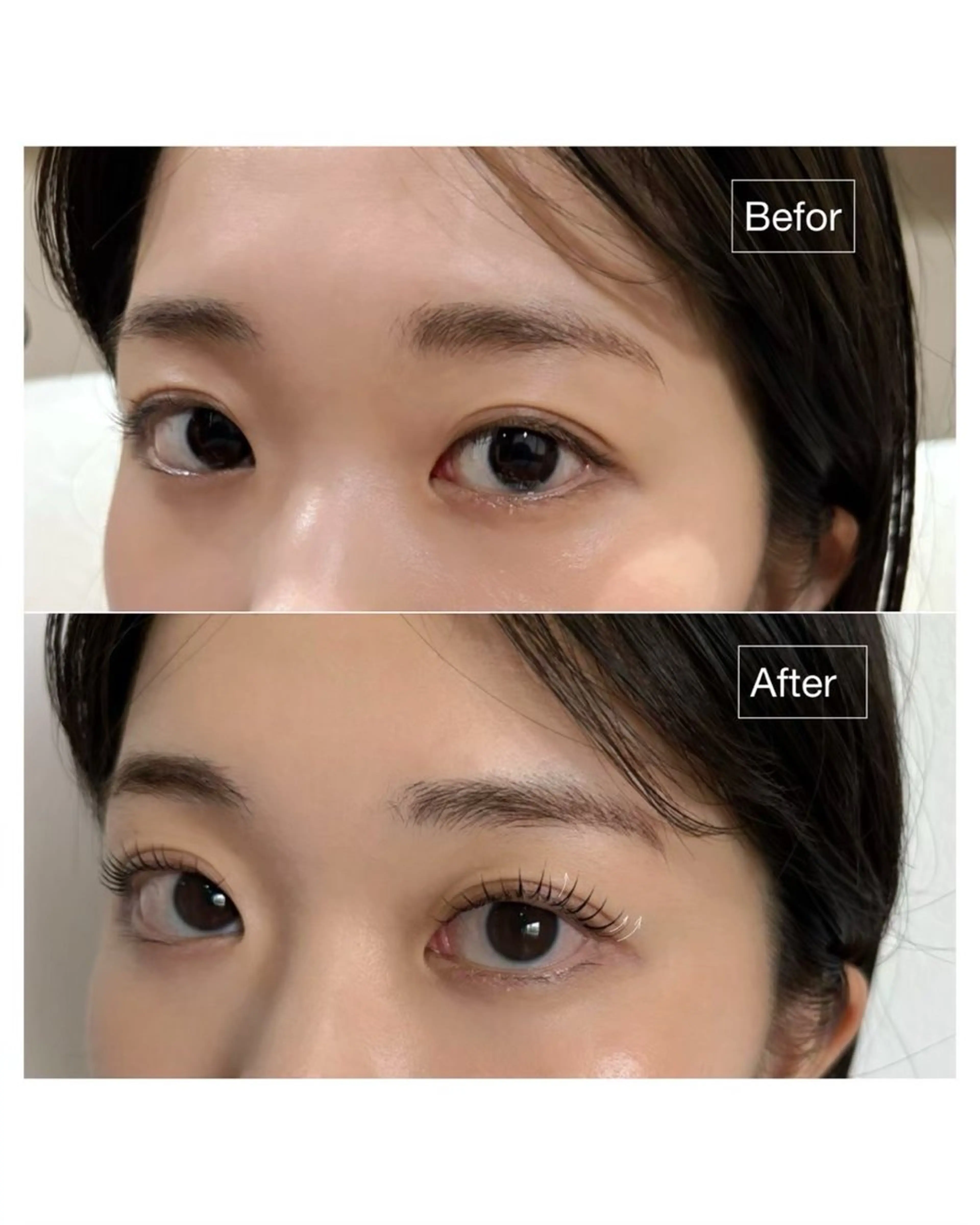 マツエク・マツパ suu東梅田 nanahoのマツエク・マツパデザイン