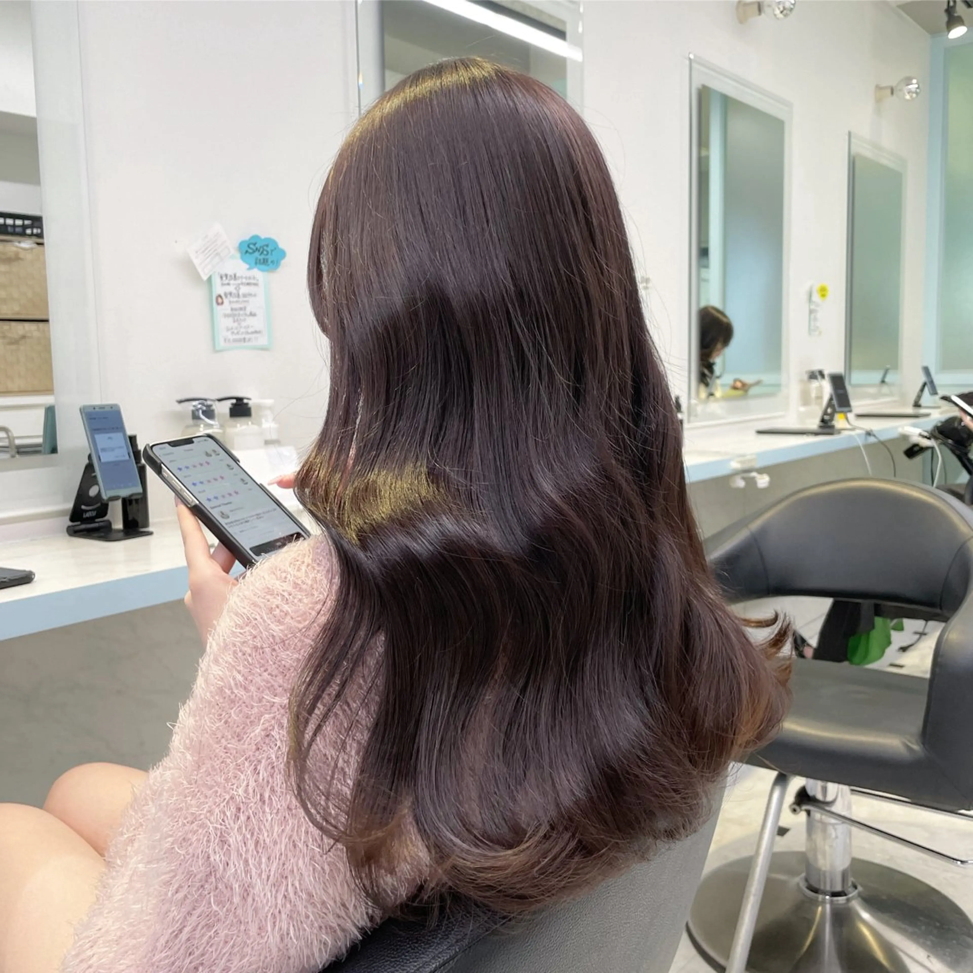 ロング カラー ヘアカラー 【美髪矯正/絹髪】 🎀hinano🎀のヘアスタイル