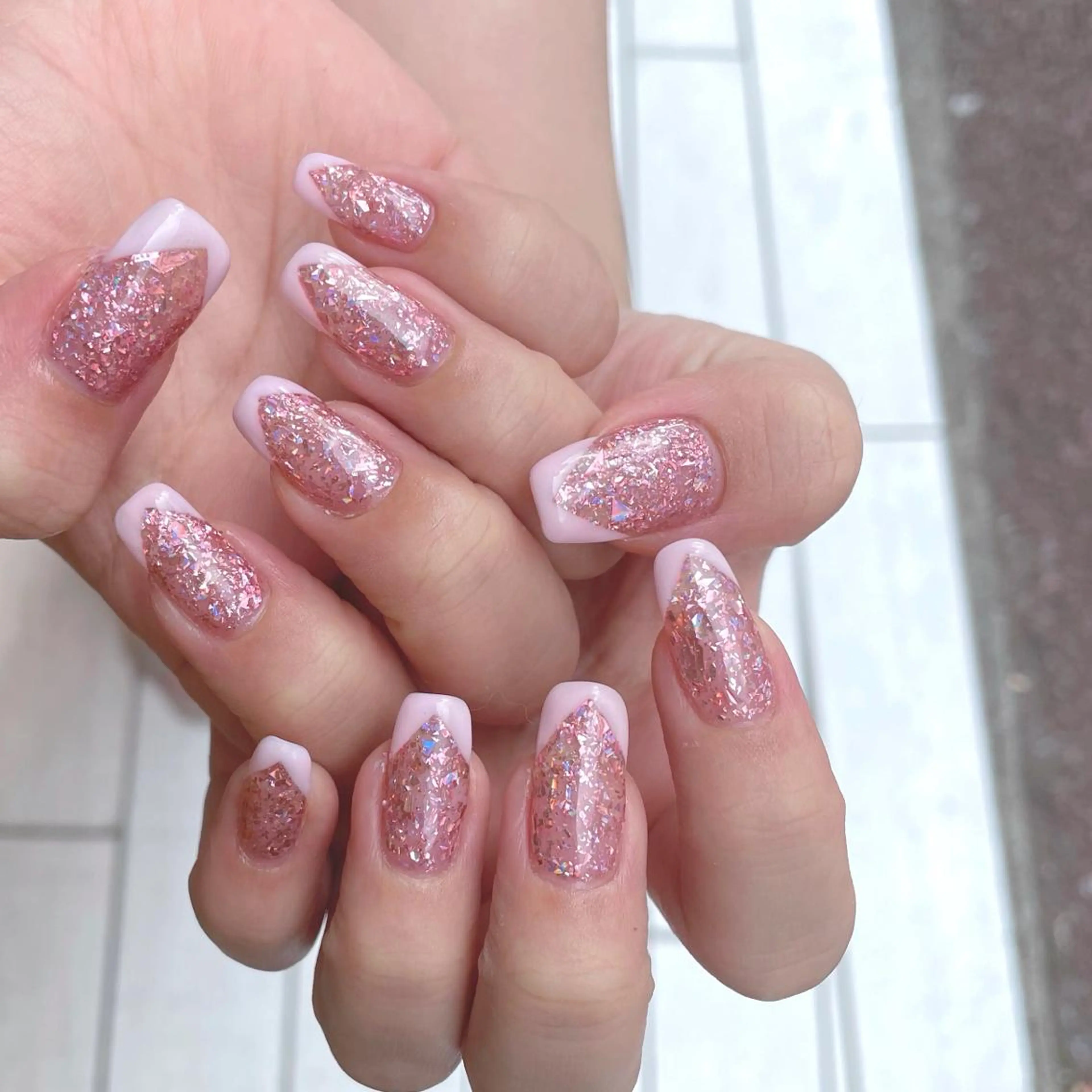 ネイル ハンドネイル 新井 ひなののネイルデザイン