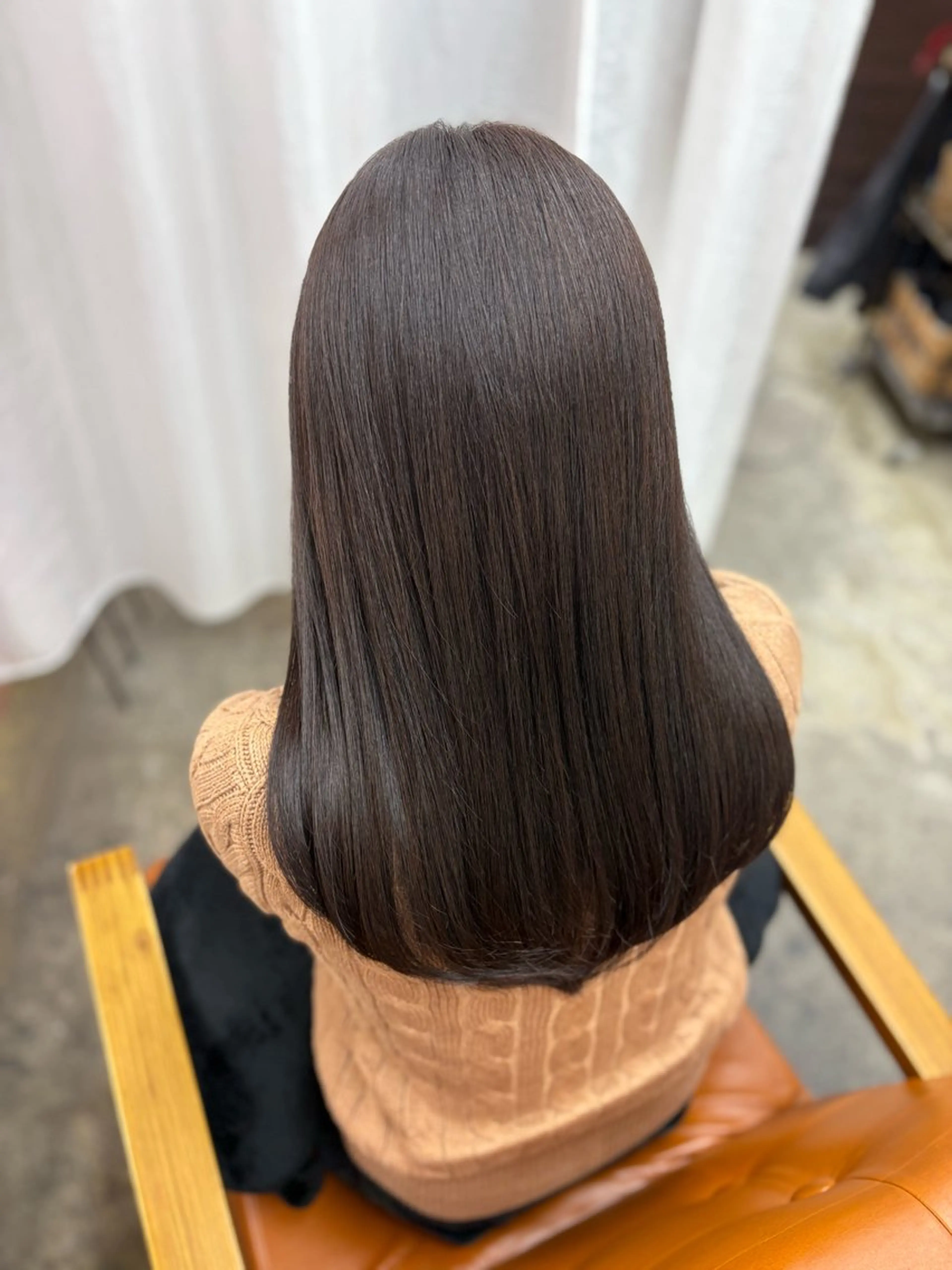 セミロング ヘアカラー Retsu /UniQのヘアスタイル