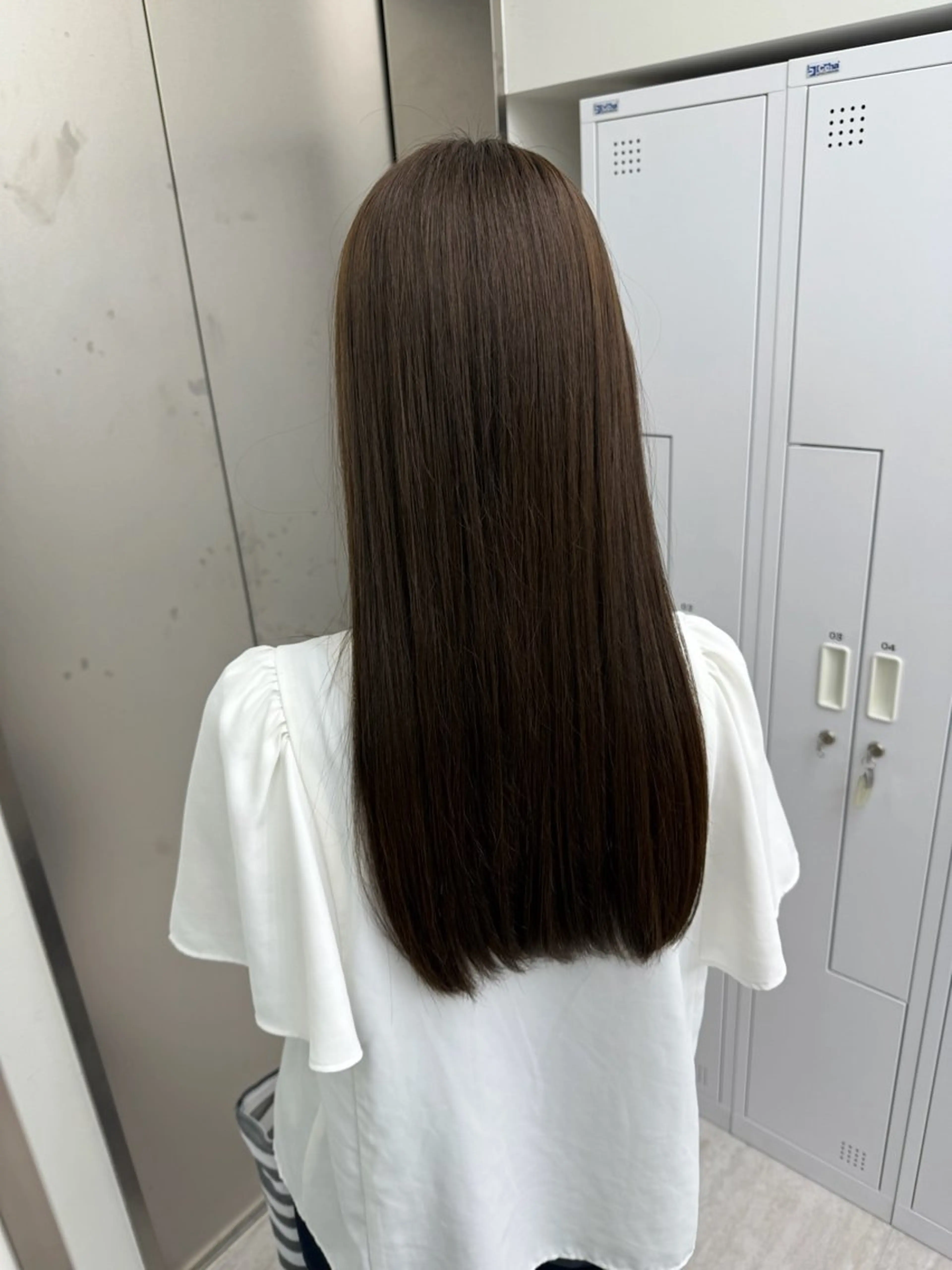 ロング 縮毛矯正 AISA viewNAGOYAのヘアスタイル