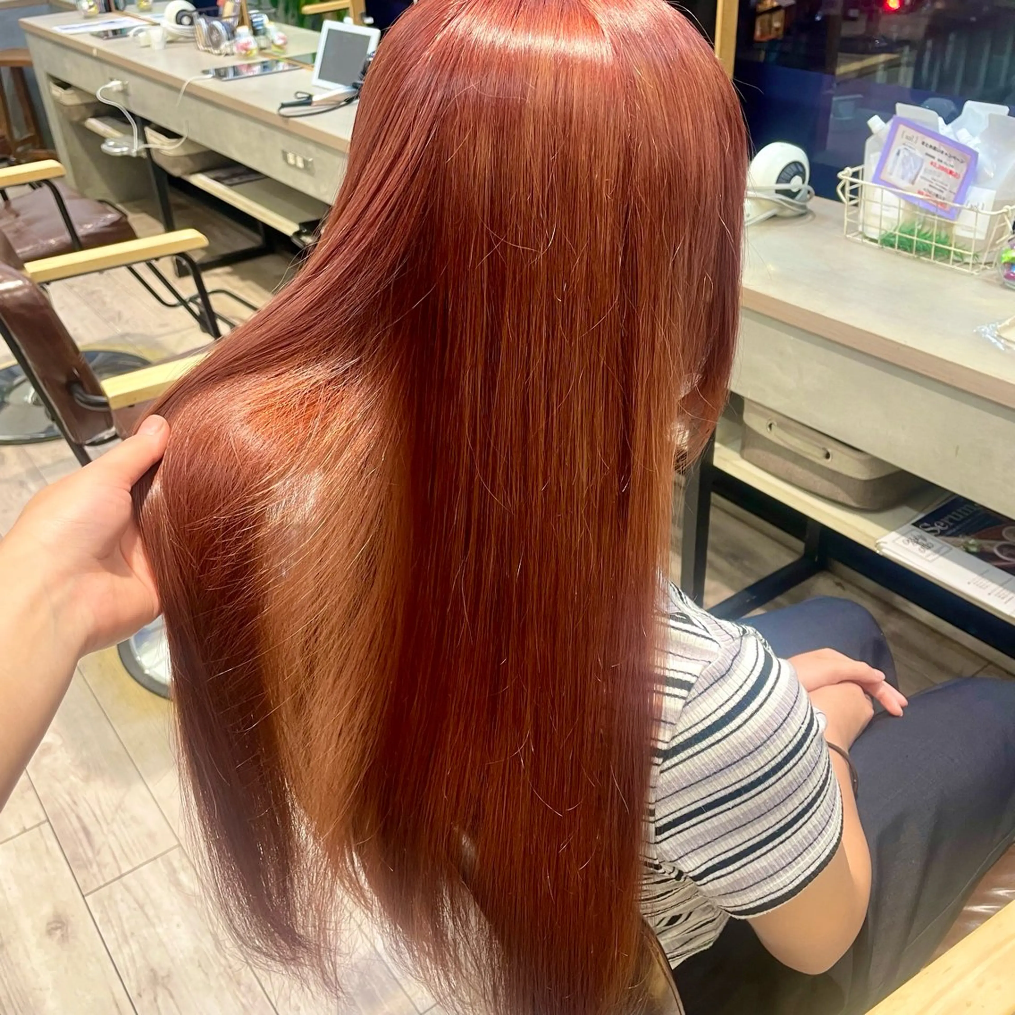 ロング カラー 後藤 舞衣のヘアスタイル