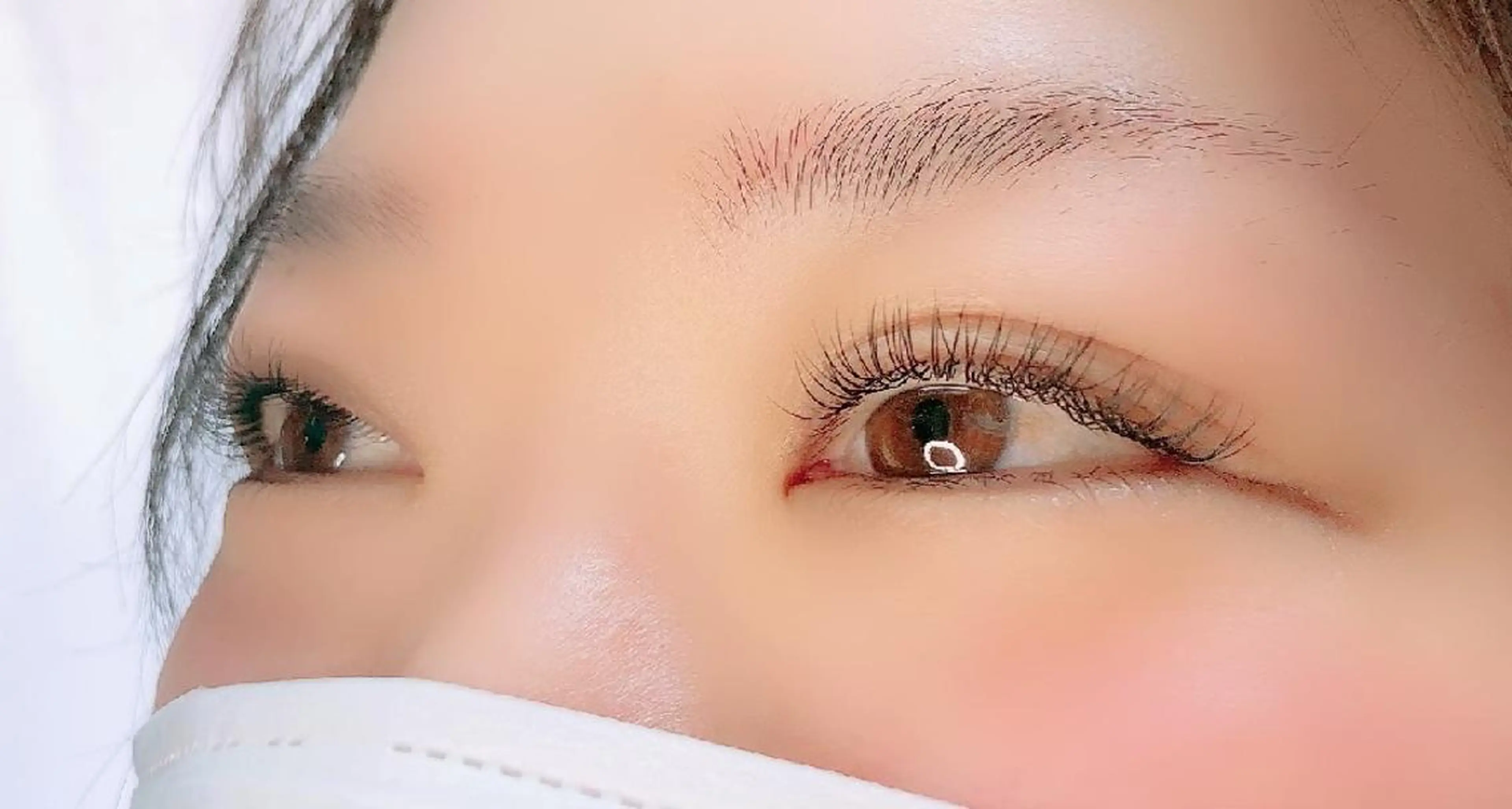 マツエク・マツパ 付け放題 バインドロック フラットラッシュ ナチュラル パリジェンヌラッシュリフト 吉岡 ゆうなのマツエク・マツパデザイン