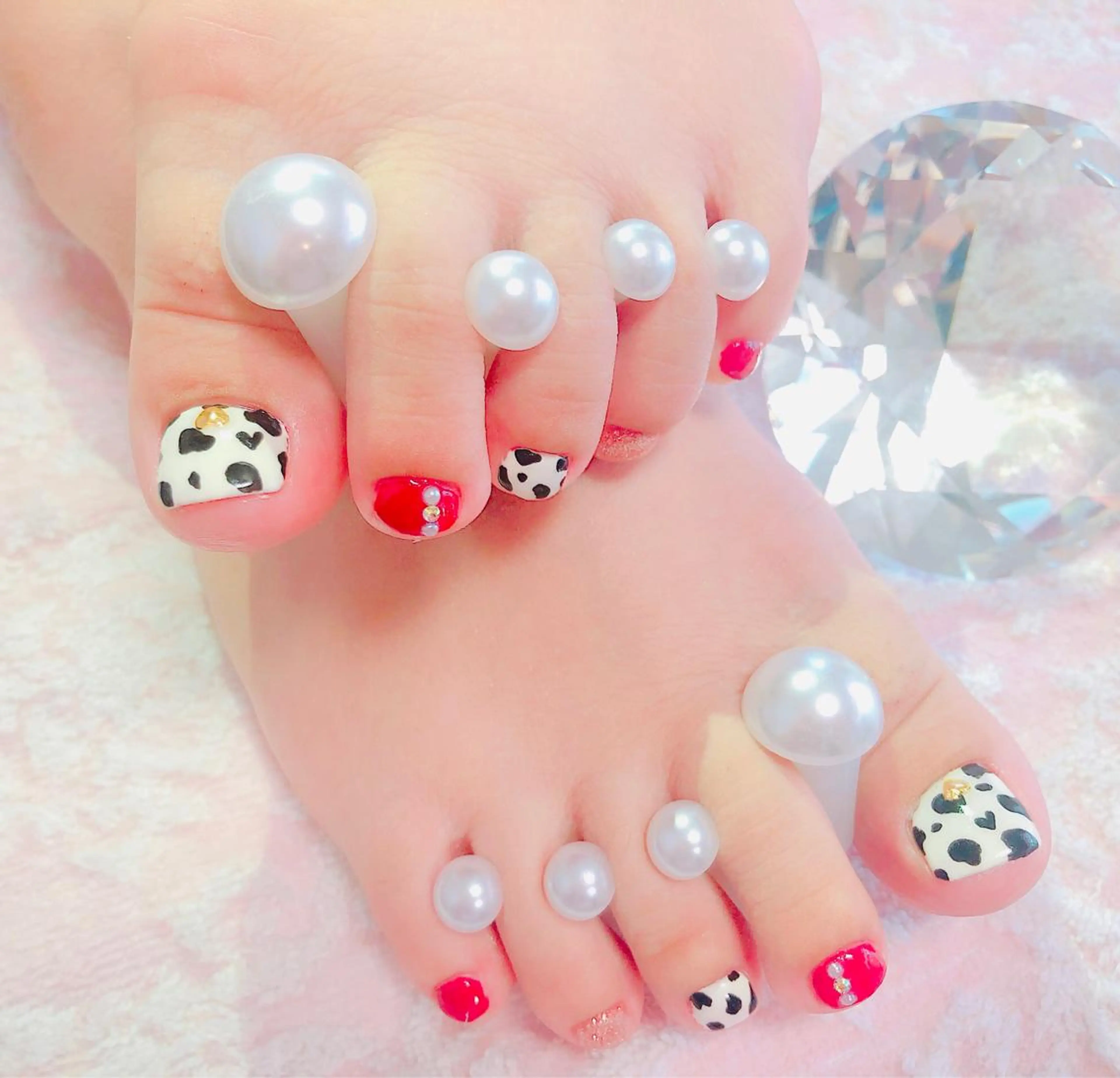 ネイル フットネイル CROWN プライベートサロンのネイルデザイン