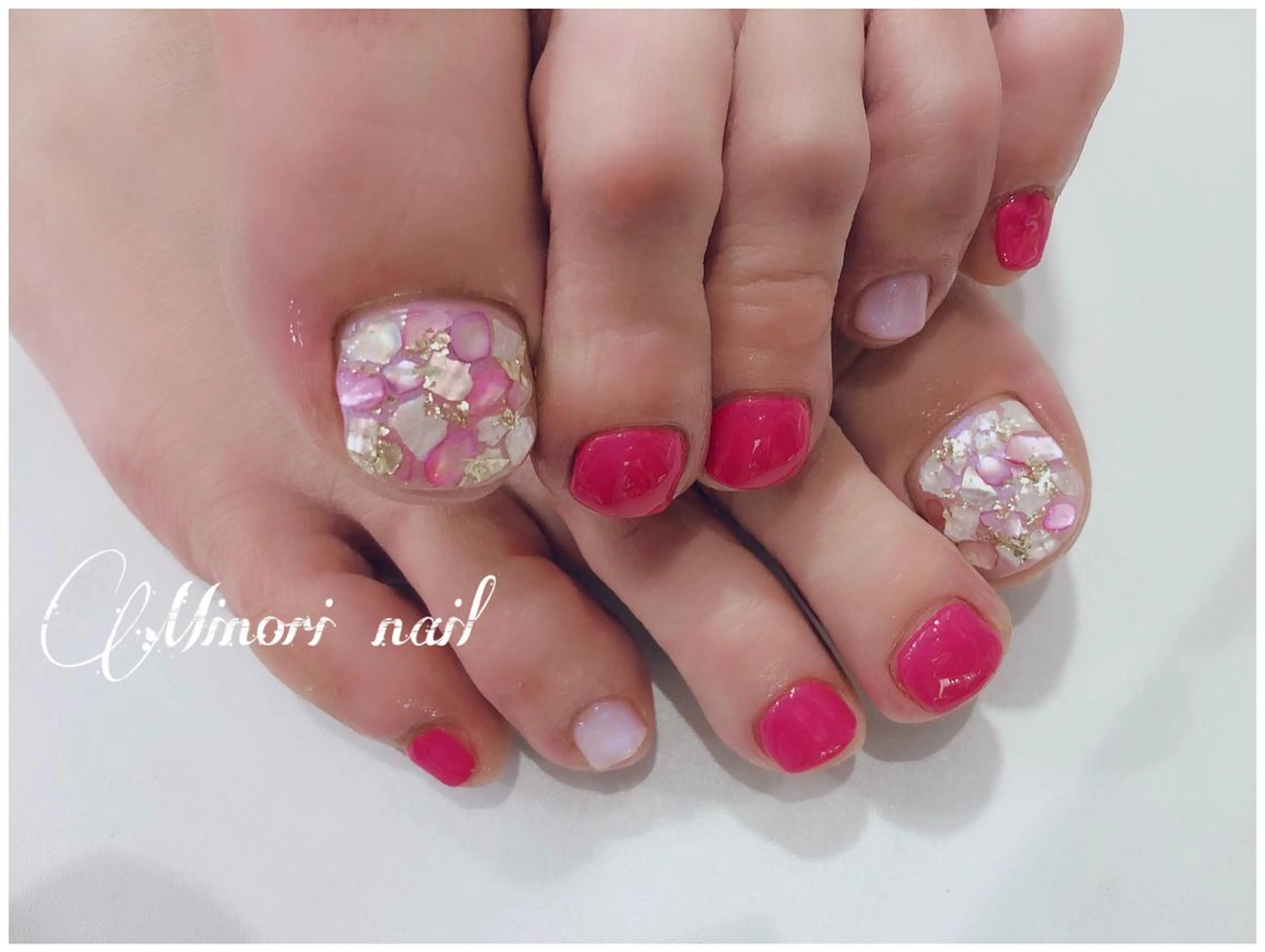 ネイル フットネイル gisele eyelash＆nail【gisele 】所属・NAILIST MINORIのネイルデザイン