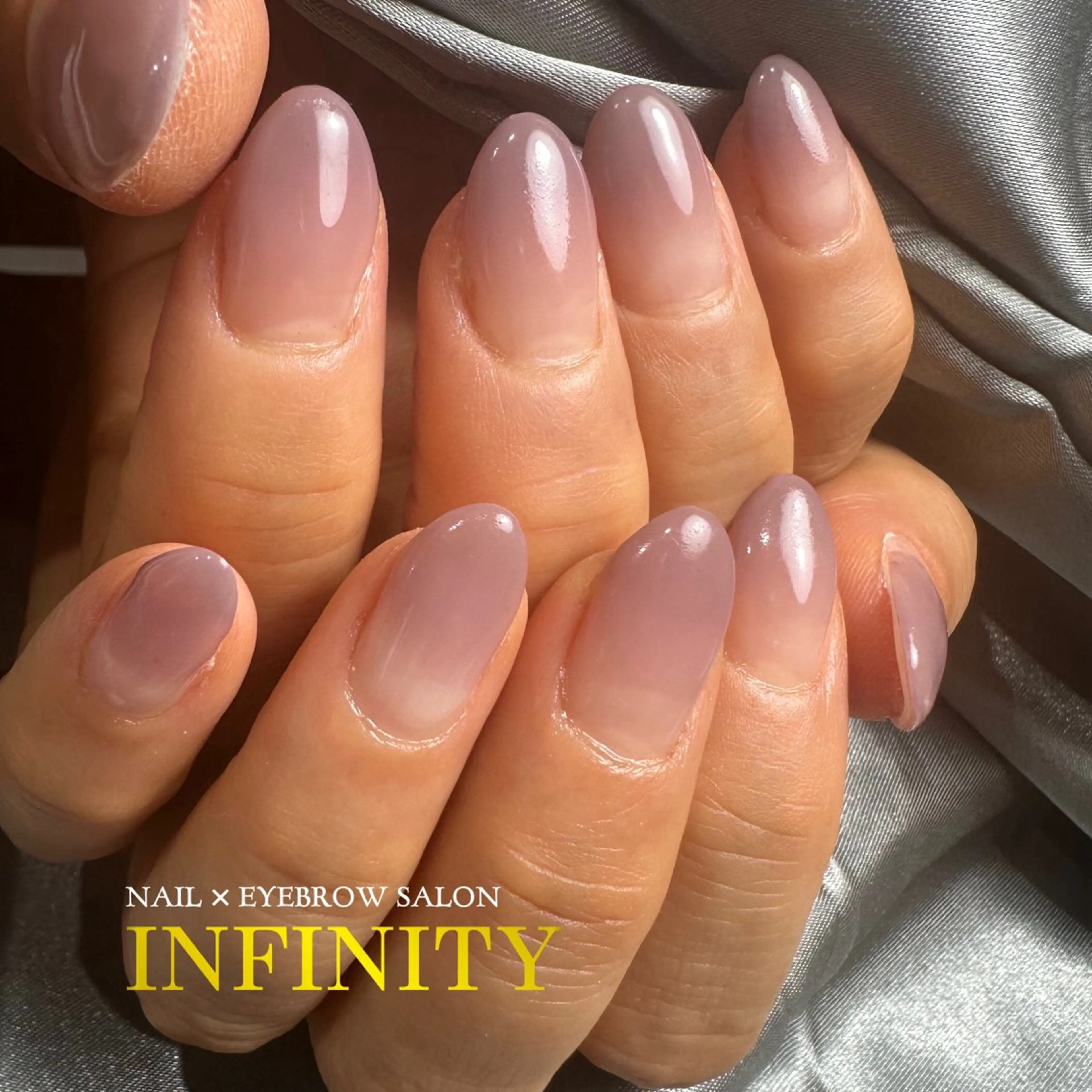 ネイル グラデーション 春ネイル INFINITY Sachiのネイルデザイン
