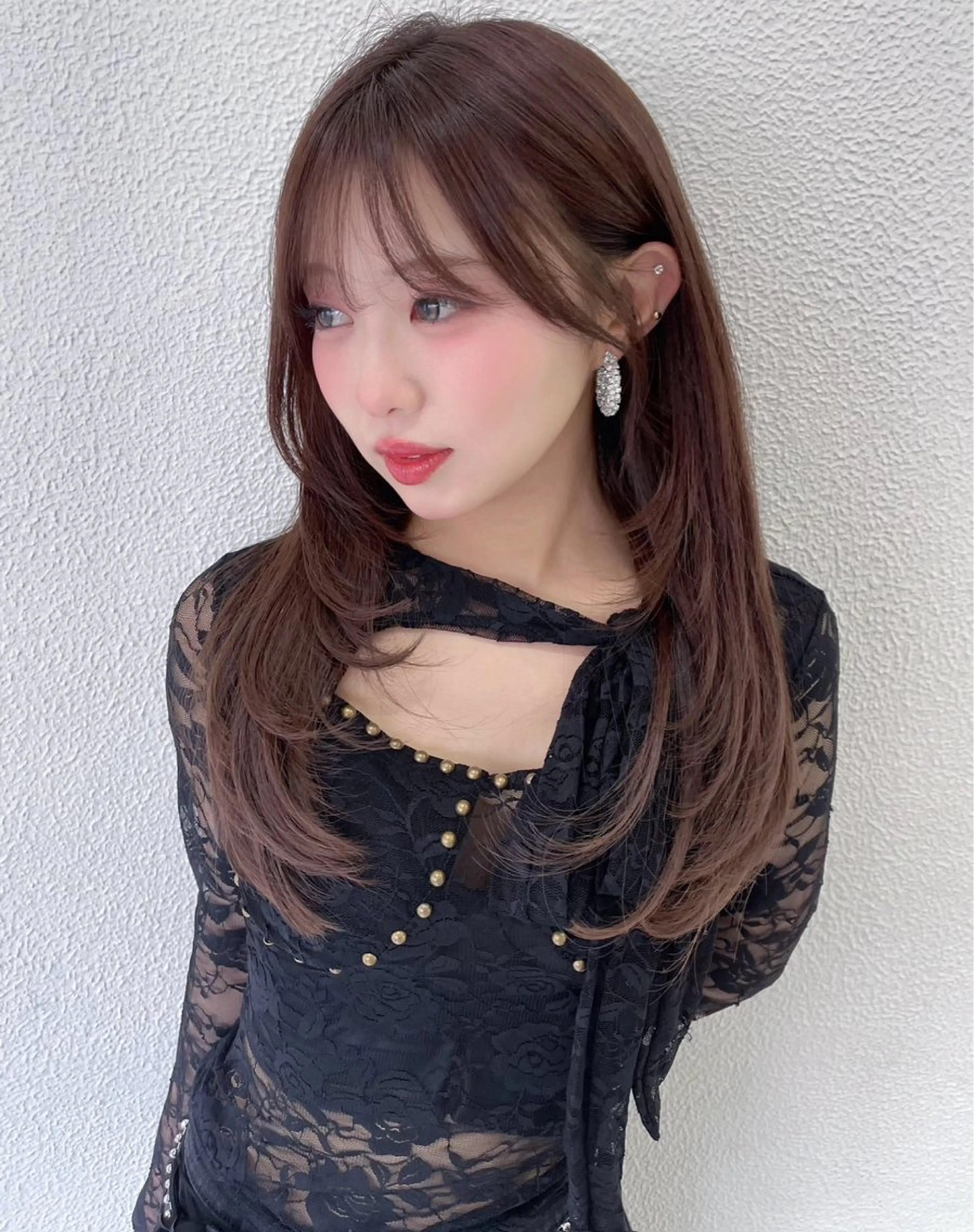 ロング 國分 桃愛のヘアスタイル