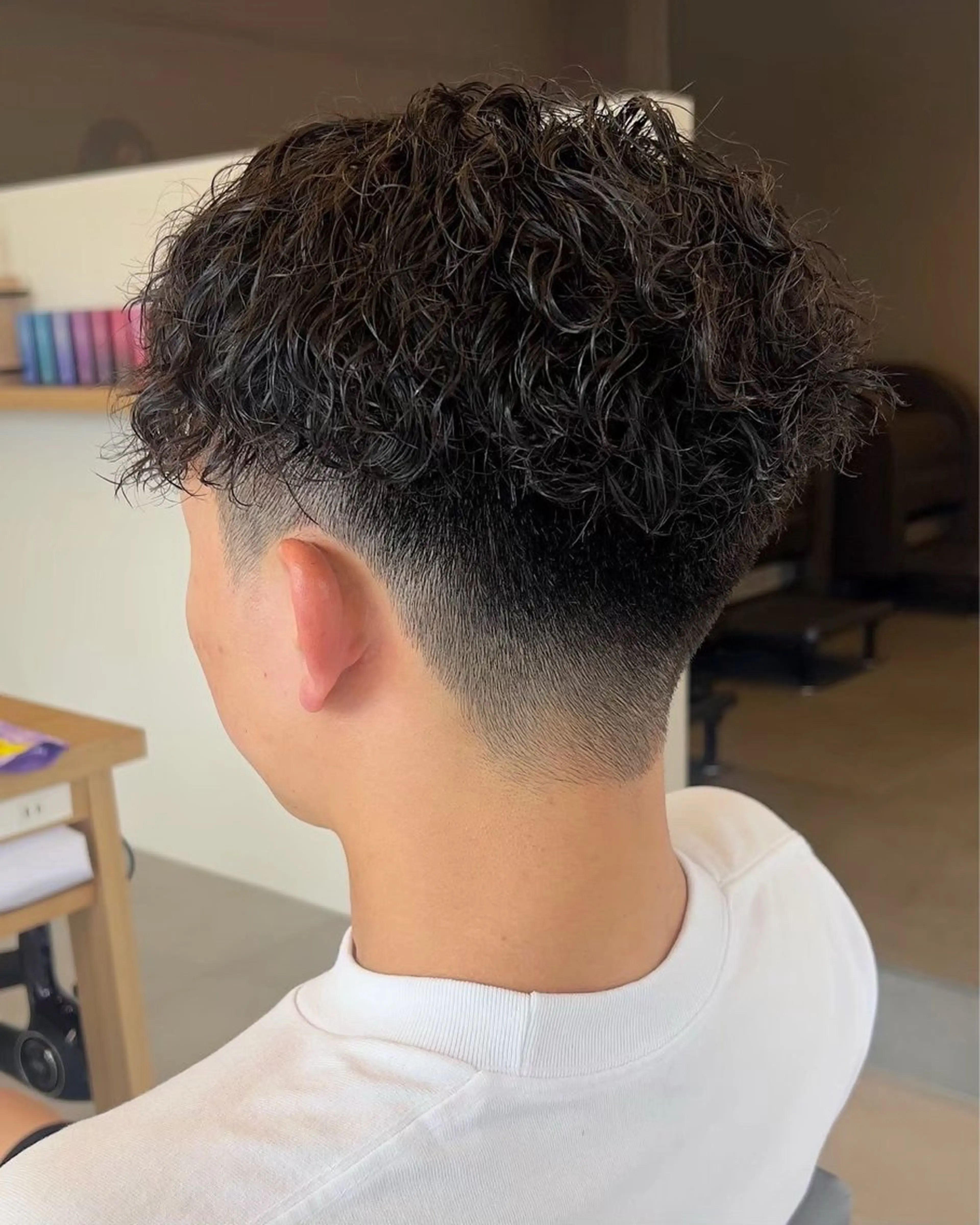 パーマ メンズ はらゆか🦄レディー スカット🧸のヘアスタイル