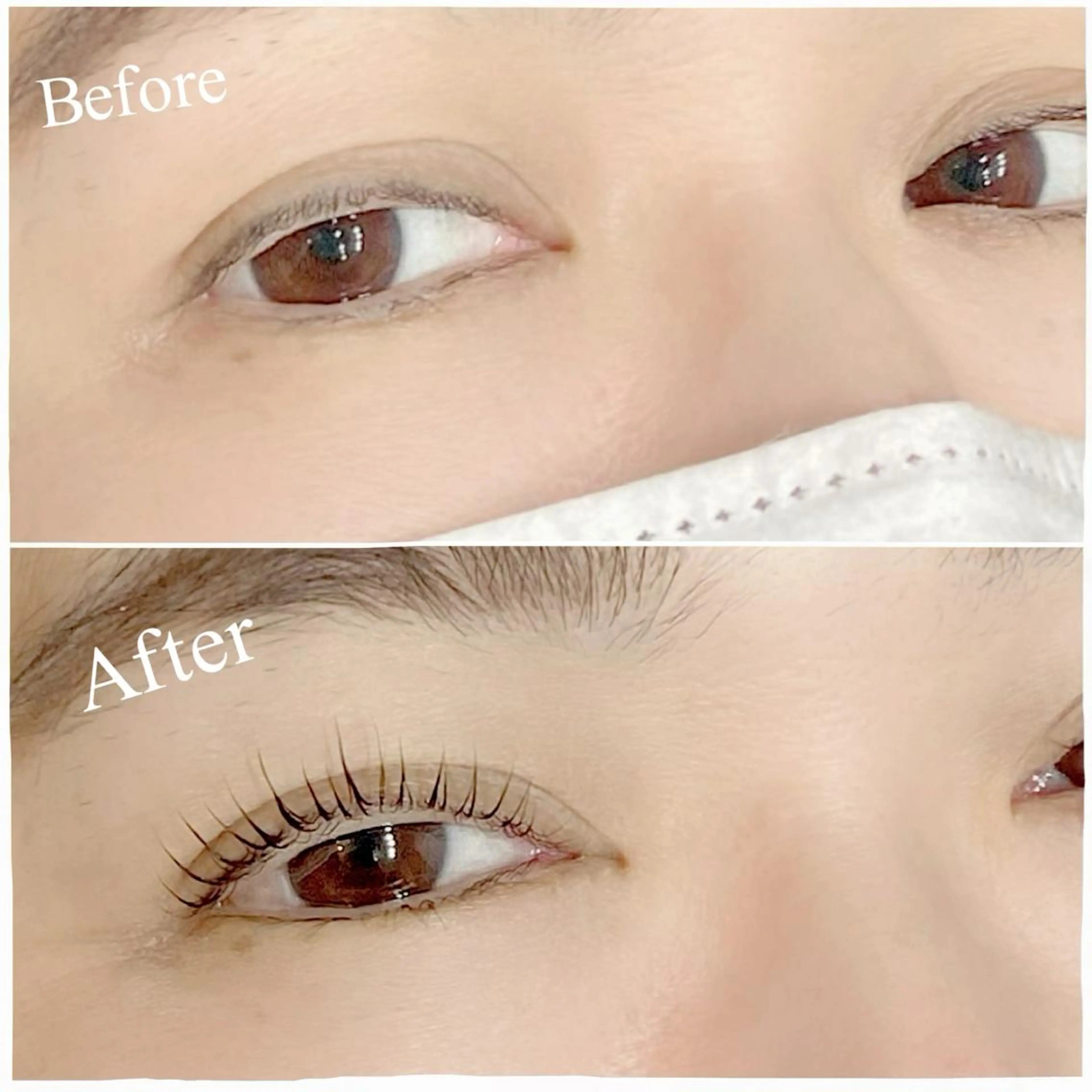 マツエク・マツパ 一重×まつ毛パーマ Crevia Hiroeのマツエク・マツパデザイン