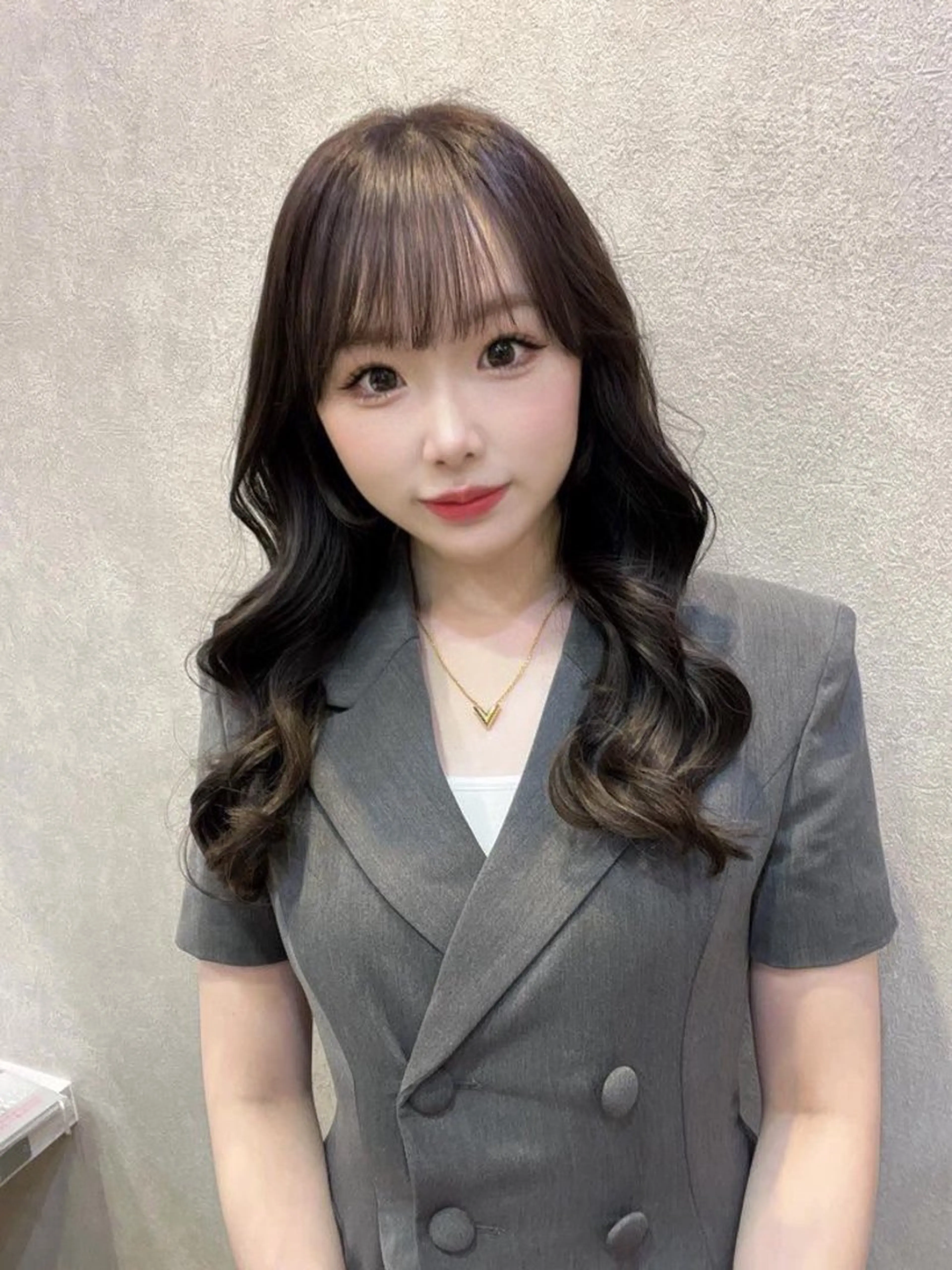 ロング デート カット ヘアカラー トリートメント ヘアセット 平川 友理/韓国ヘア💘のヘアスタイル