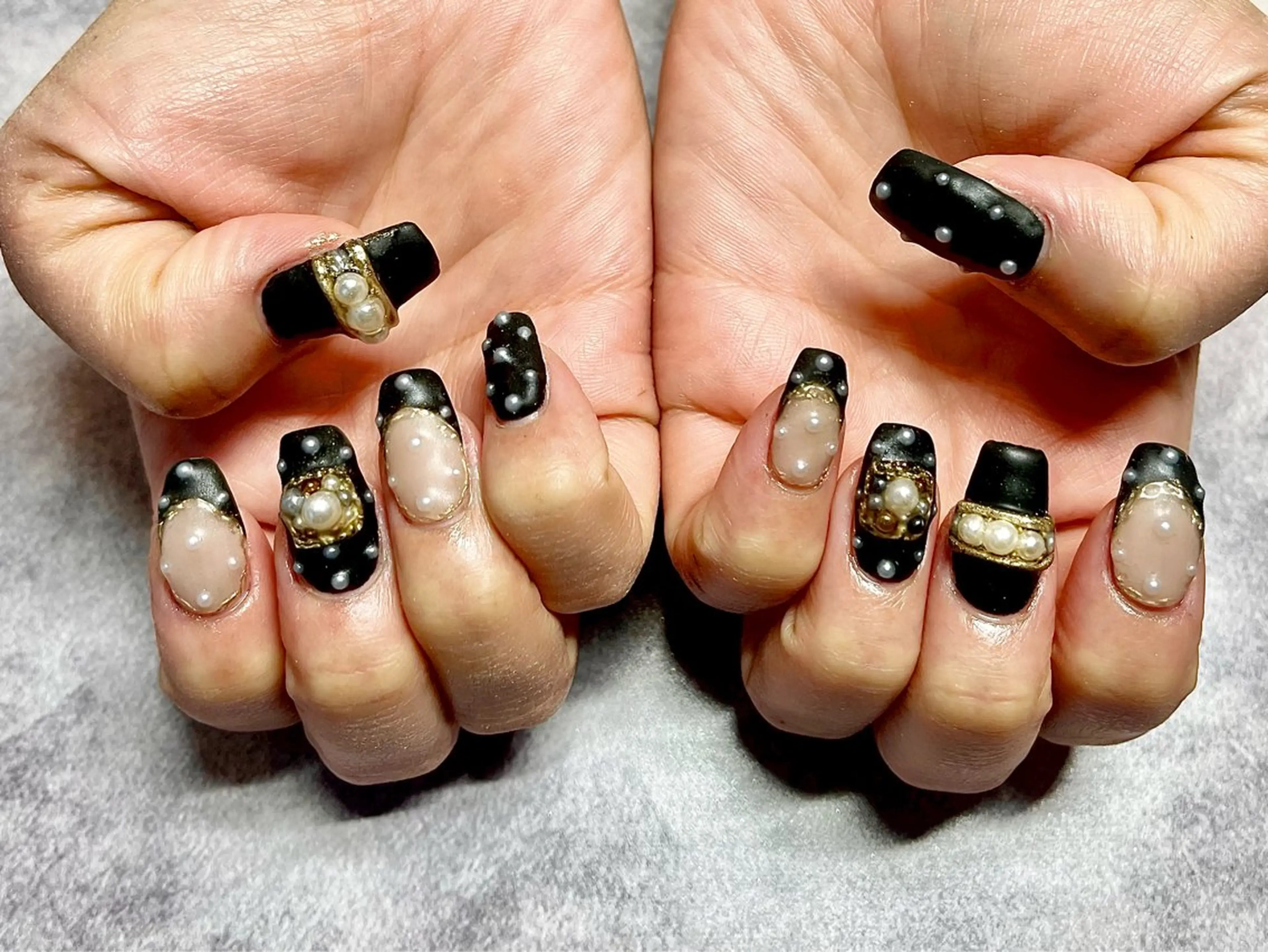【Hand】オフなし《パラジェル》✨90分アートし放題✴︎フリーデザイン✨デザイン持ち込みokの写真