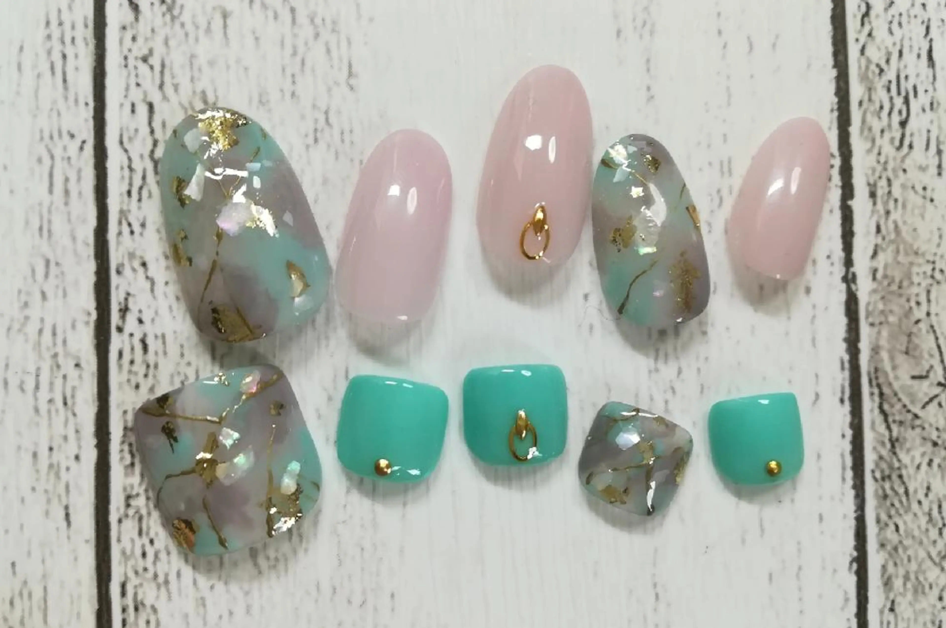 ネイル 大理石ネイル(マーブル) Nailsalon See'sのネイルデザイン