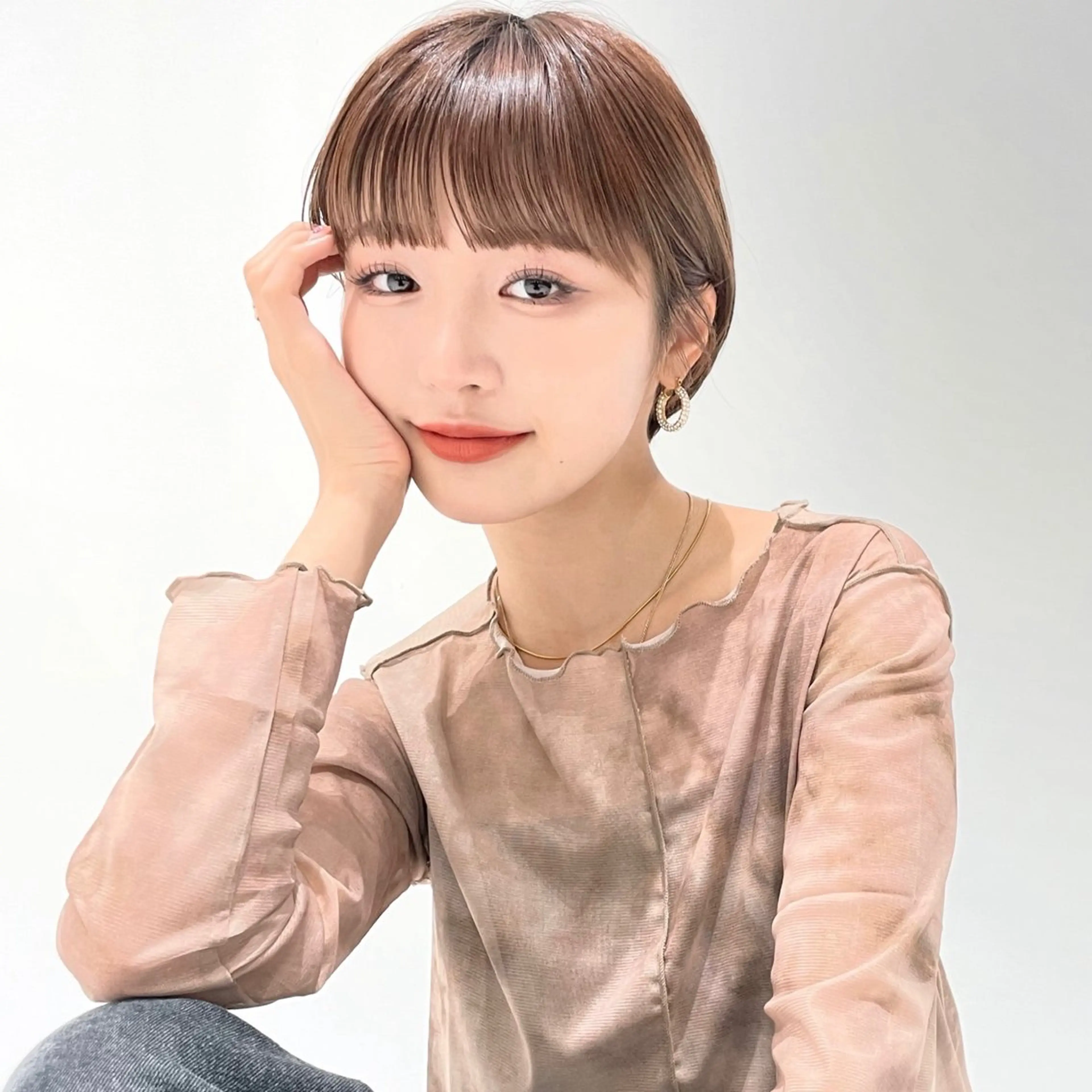 ショート ボブ 髪質改善 韓国風ヘア ショートヘア 🎗️comoda 神戸三宮 髪質改善のヘアスタイル