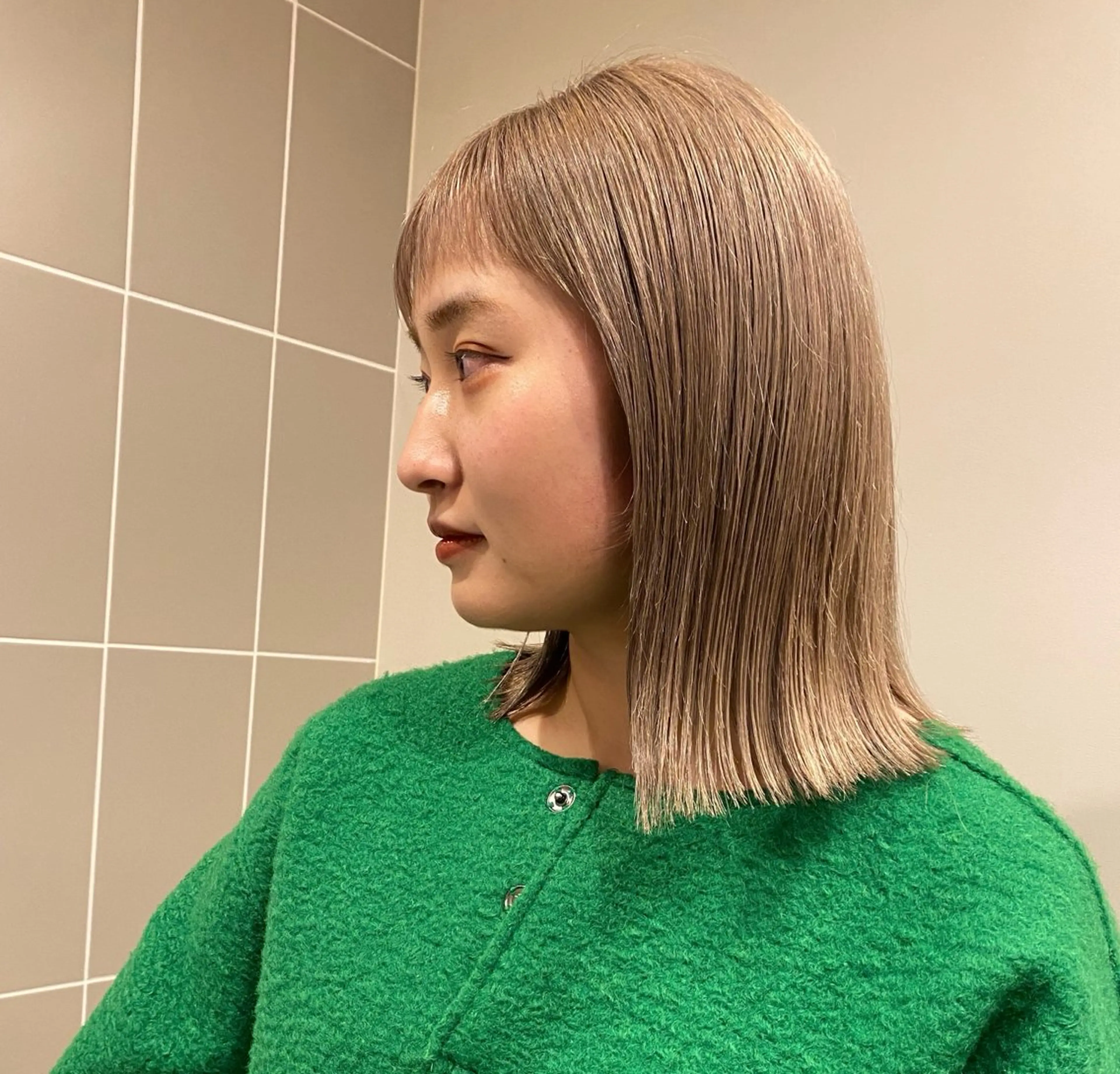 カラー FILMS 田町芝浦所属・骨格診断カット ひより FILMSのヘアスタイル