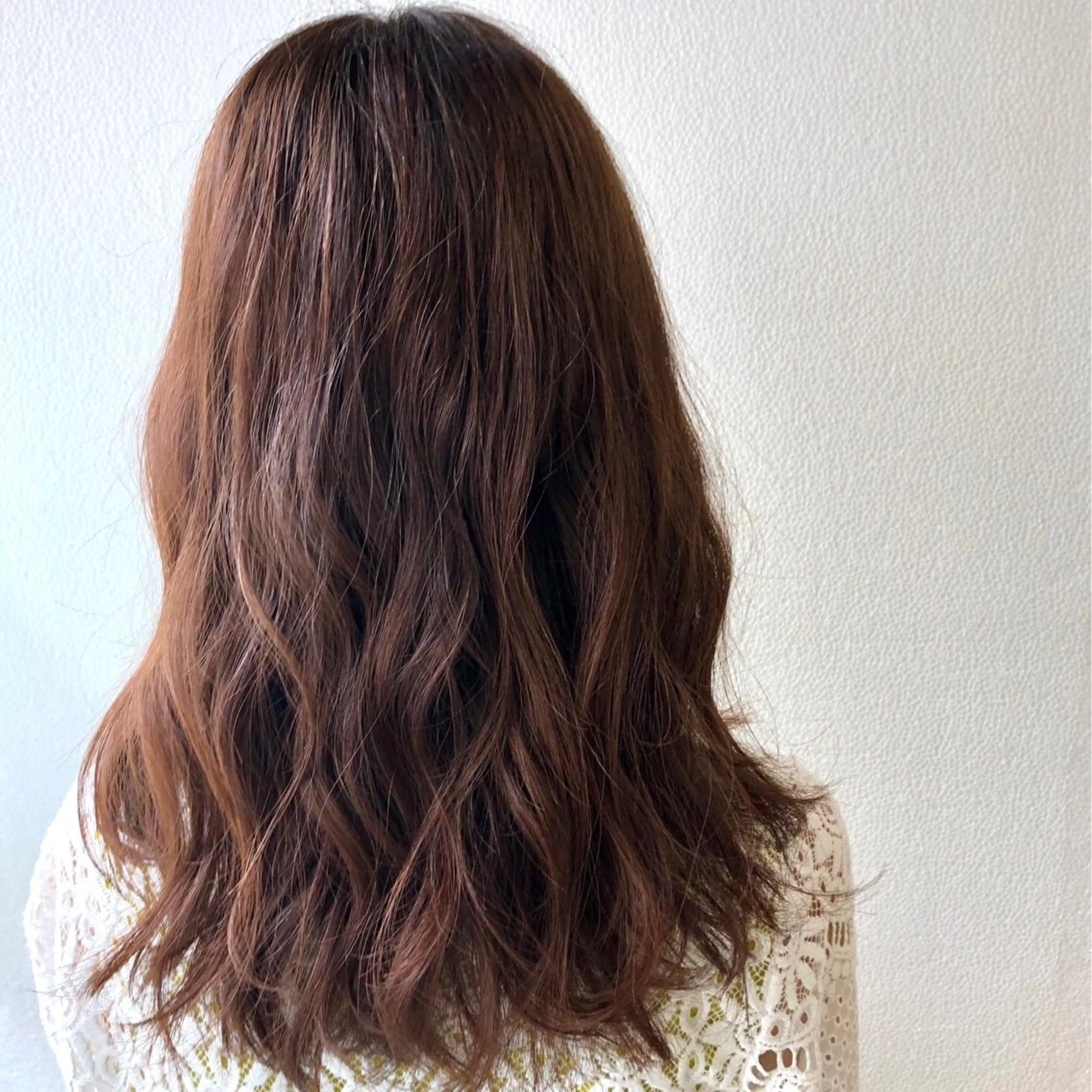 ロング カラー 菅沢 奈生のヘアスタイル
