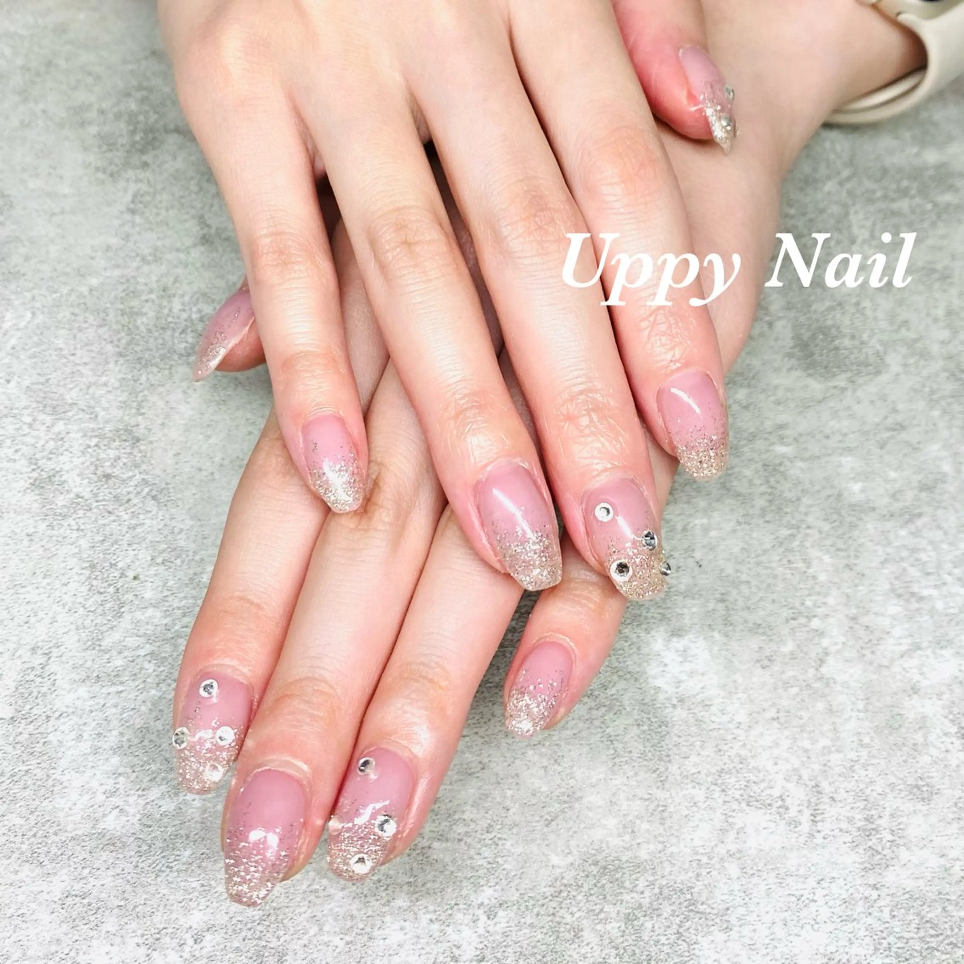 ネイル オフィスネイル ハンドネイル Uppy Nail ukyoのネイルデザイン