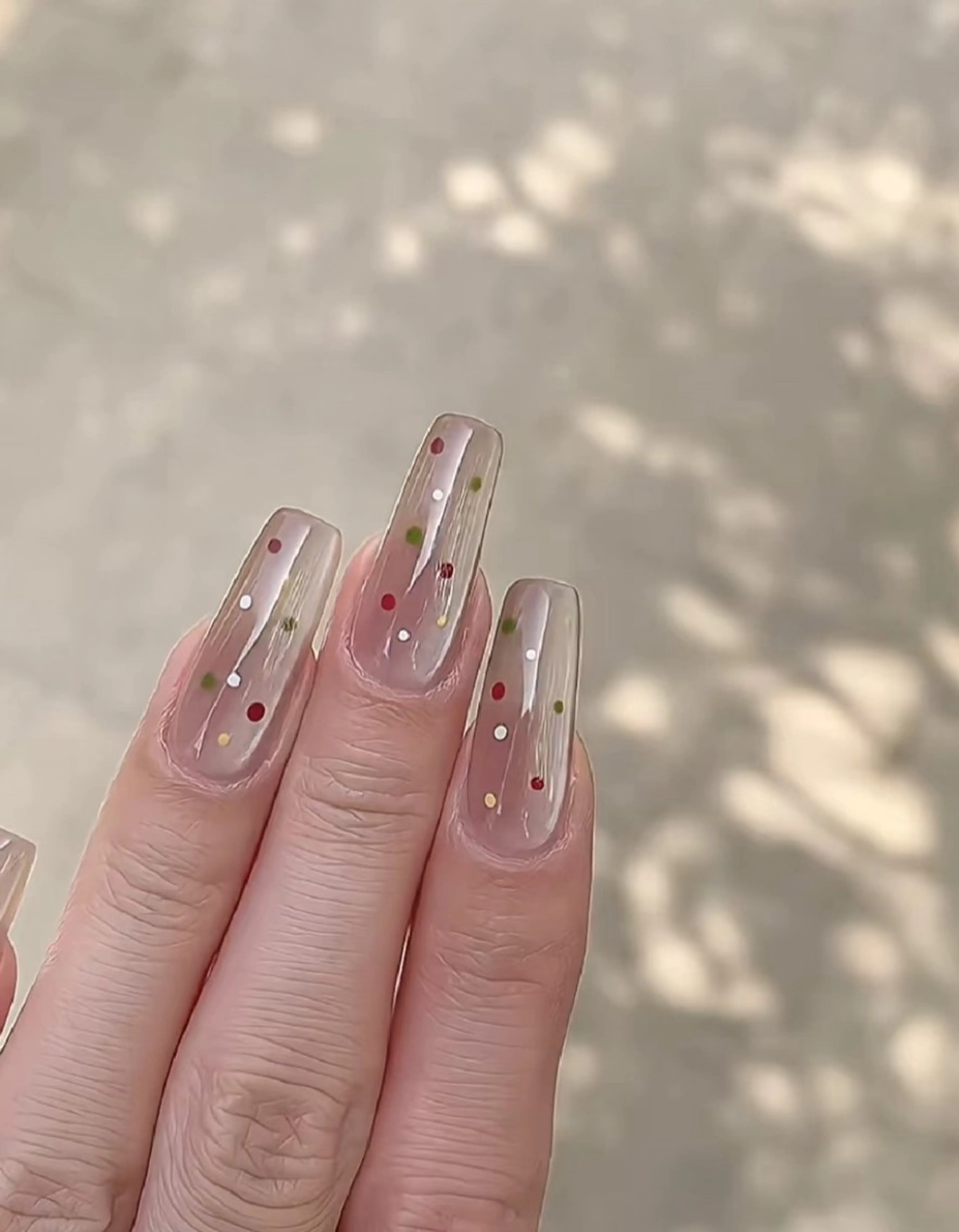ネイル フレンチネイル グラデーション キラキラネイル 韓国ネイル マグネットネイル ハンドネイル 🎀YooLi Nail salonのネイルデザイン