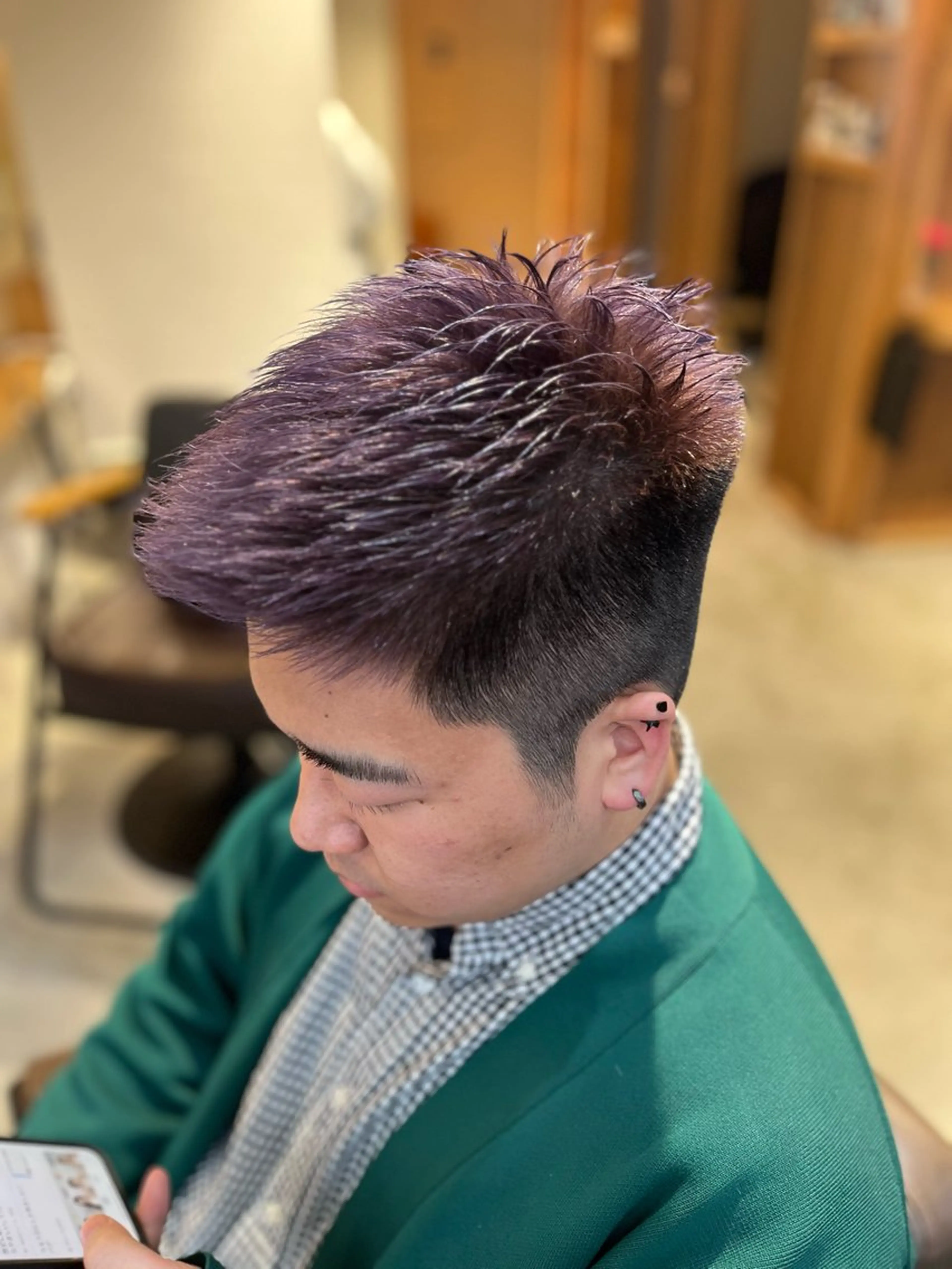 ショート 塩川ももこ/ 自然な縮毛矯正のヘアスタイル