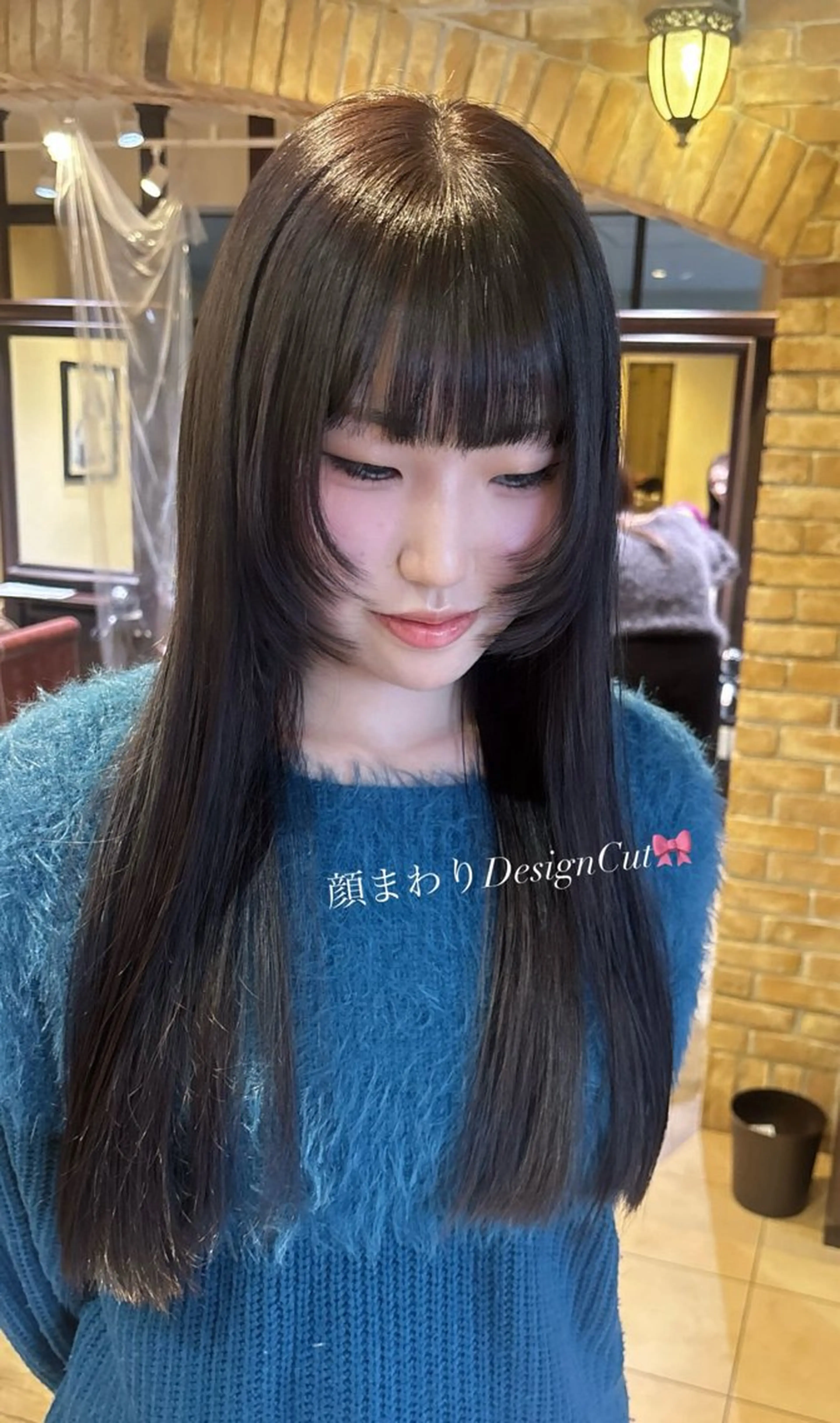 ロング カラー カット ヘアカラー Ly hair / nanoha🤍のヘアスタイル