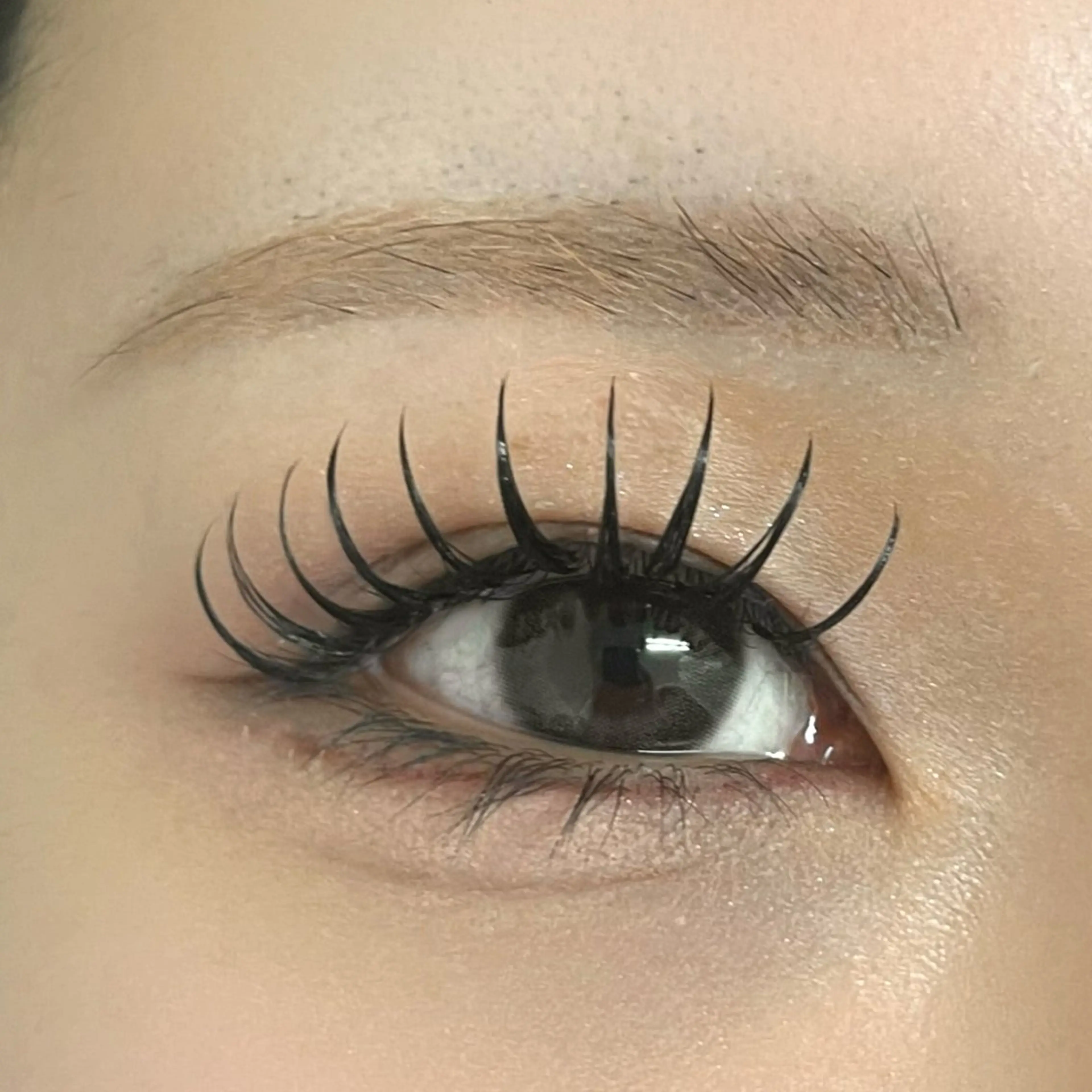 マツエク・マツパ フラットラッシュ マツエク eyelist karen✉️🤍のマツエク・マツパデザイン