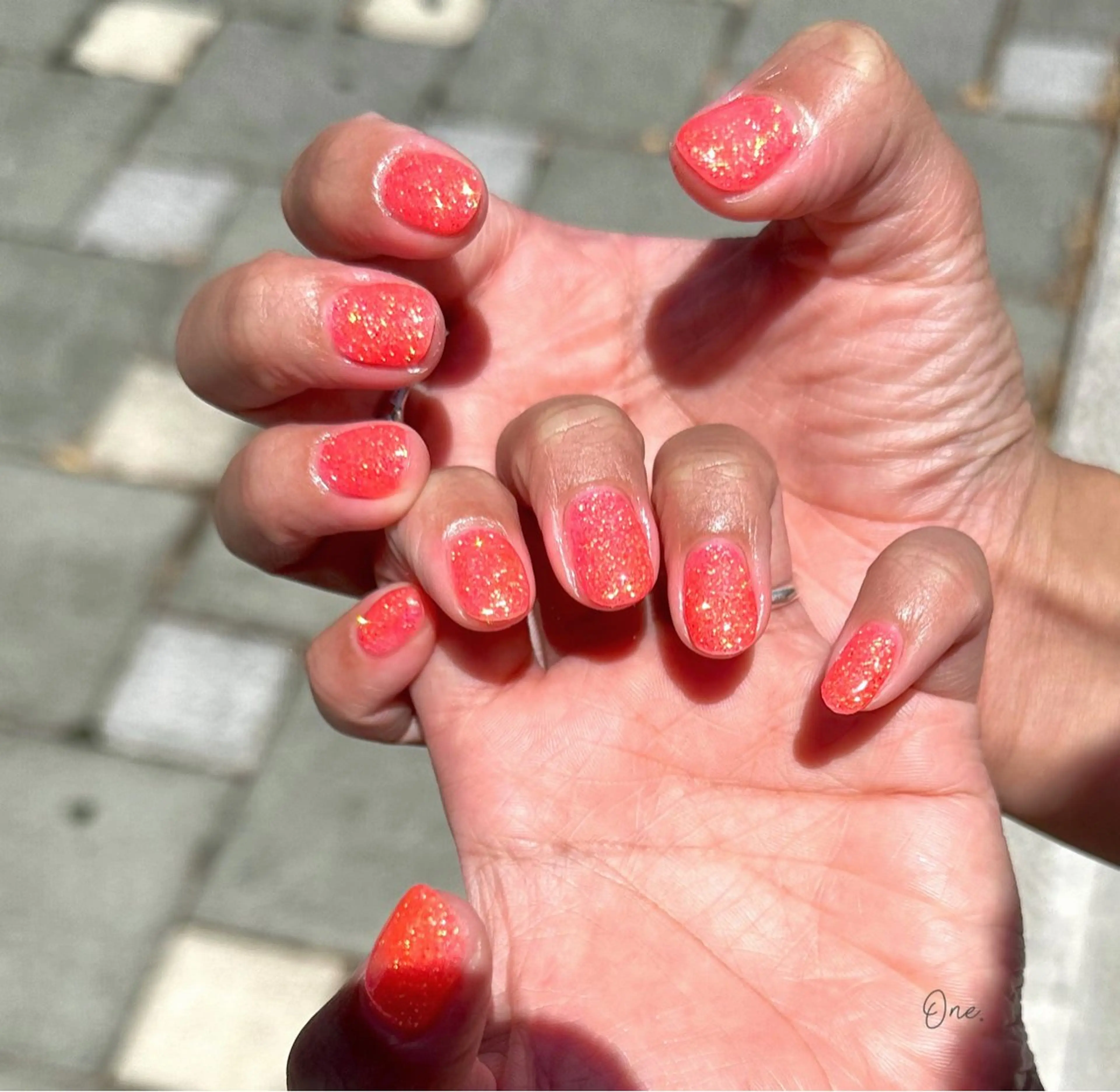 ネイル キラキラネイル ハンドネイル 田中 愛未のネイルデザイン