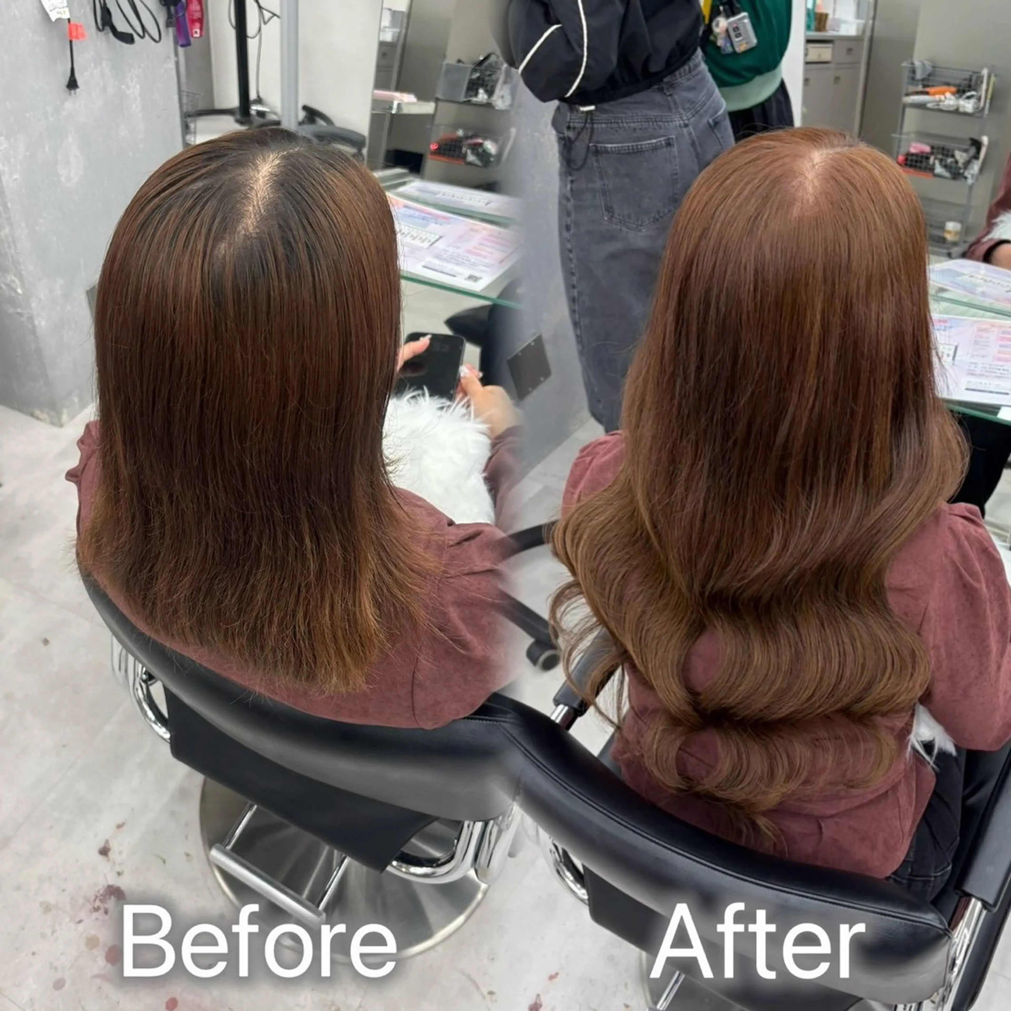 ロング エクステ ロング エクステ エクステ🫧アレンジ ￤横浜  ももはのヘアスタイル