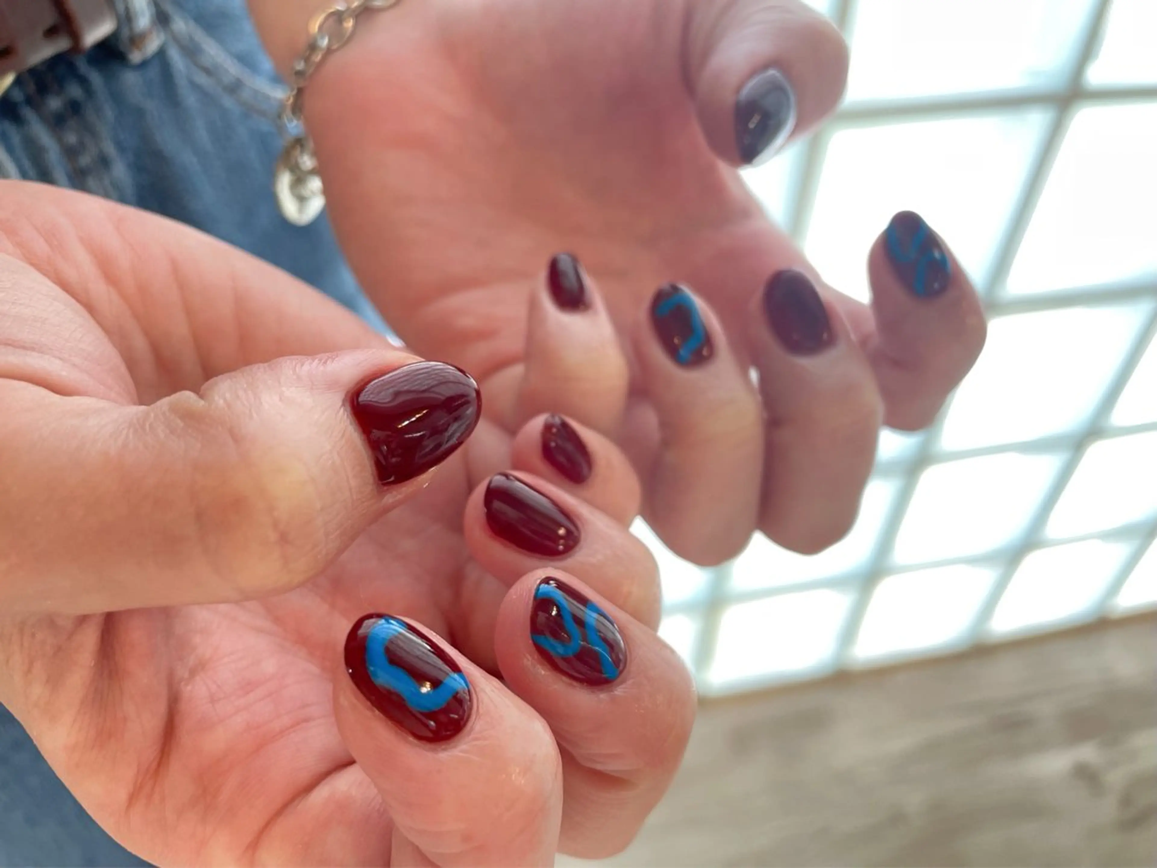 ネイル アートネイル フットネイル ジェルネイル 韓国ネイル マグネットネイル MARU NAIL manamiのネイルデザイン