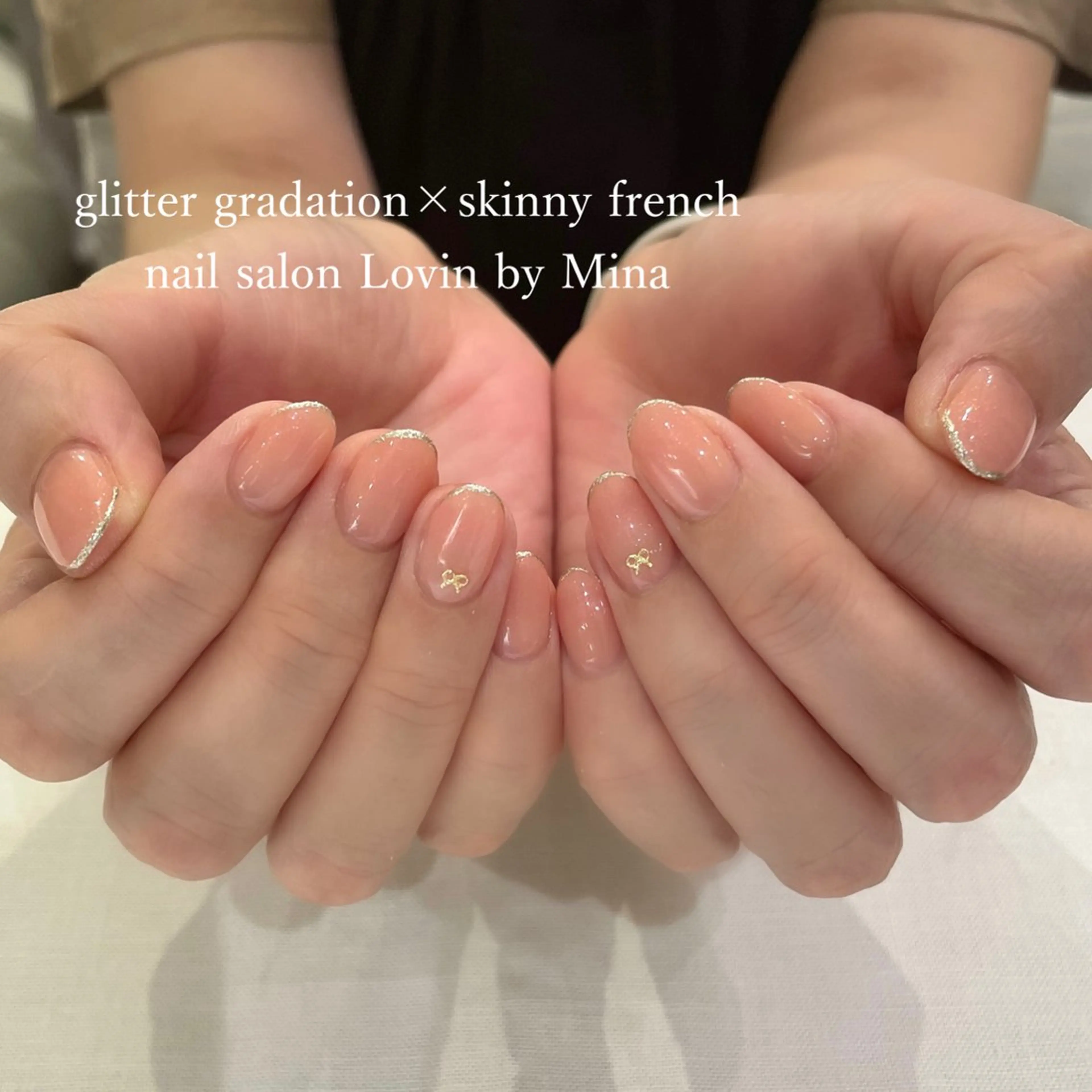 ネイル フレンチネイル ジェルネイル マグネットネイル ニュアンスネイル オフィスネイル パラジェル認定サロンk-two nail所属・k-two nailのネイルデザイン