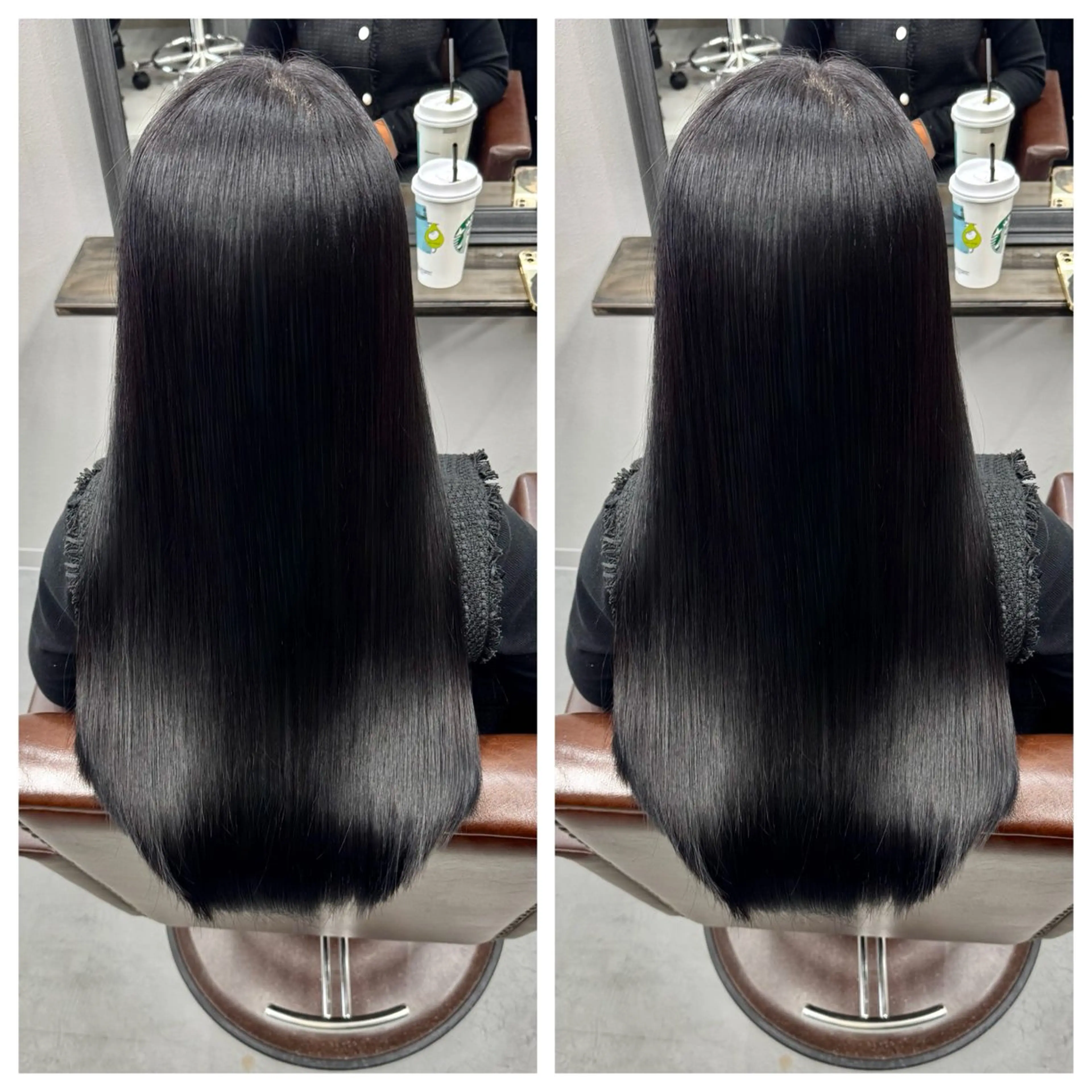 ロング 縮毛矯正/韓国 /店長/KANATOのヘアスタイル