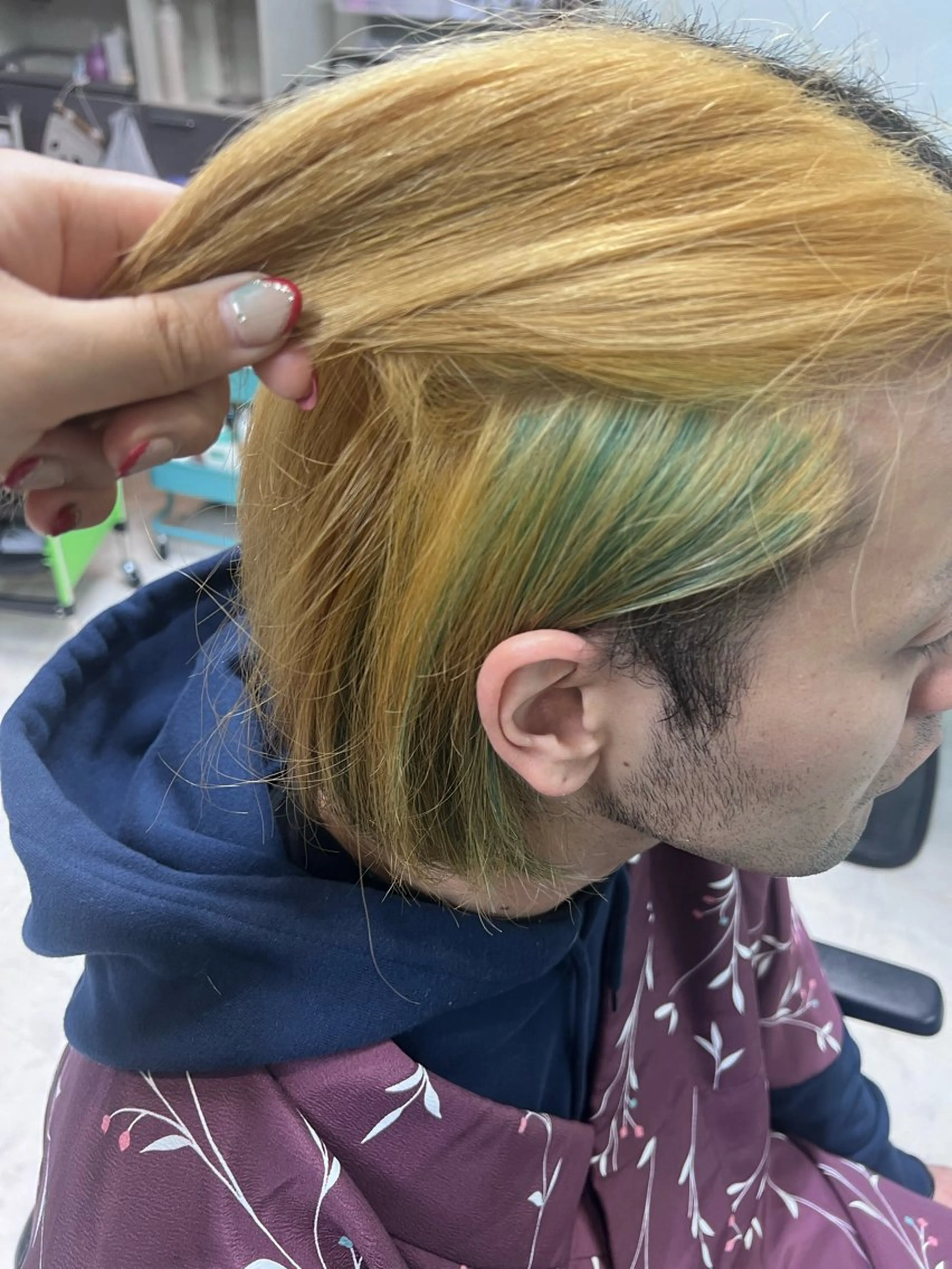 ショート ハイライト ビューティサロン 月麗(ルナ)のヘアスタイル