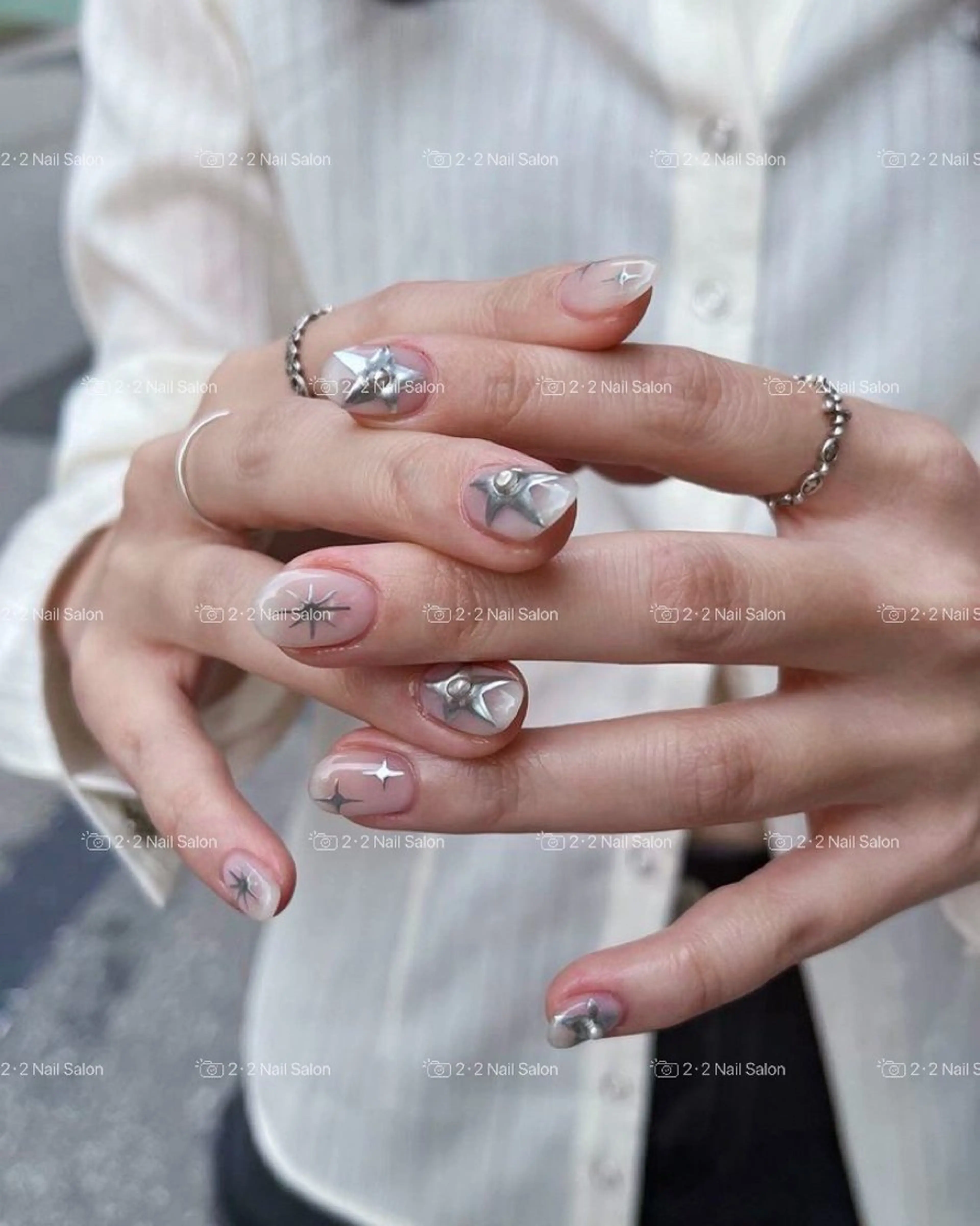 ネイル 🦋y y Nail 🤍のネイルデザイン