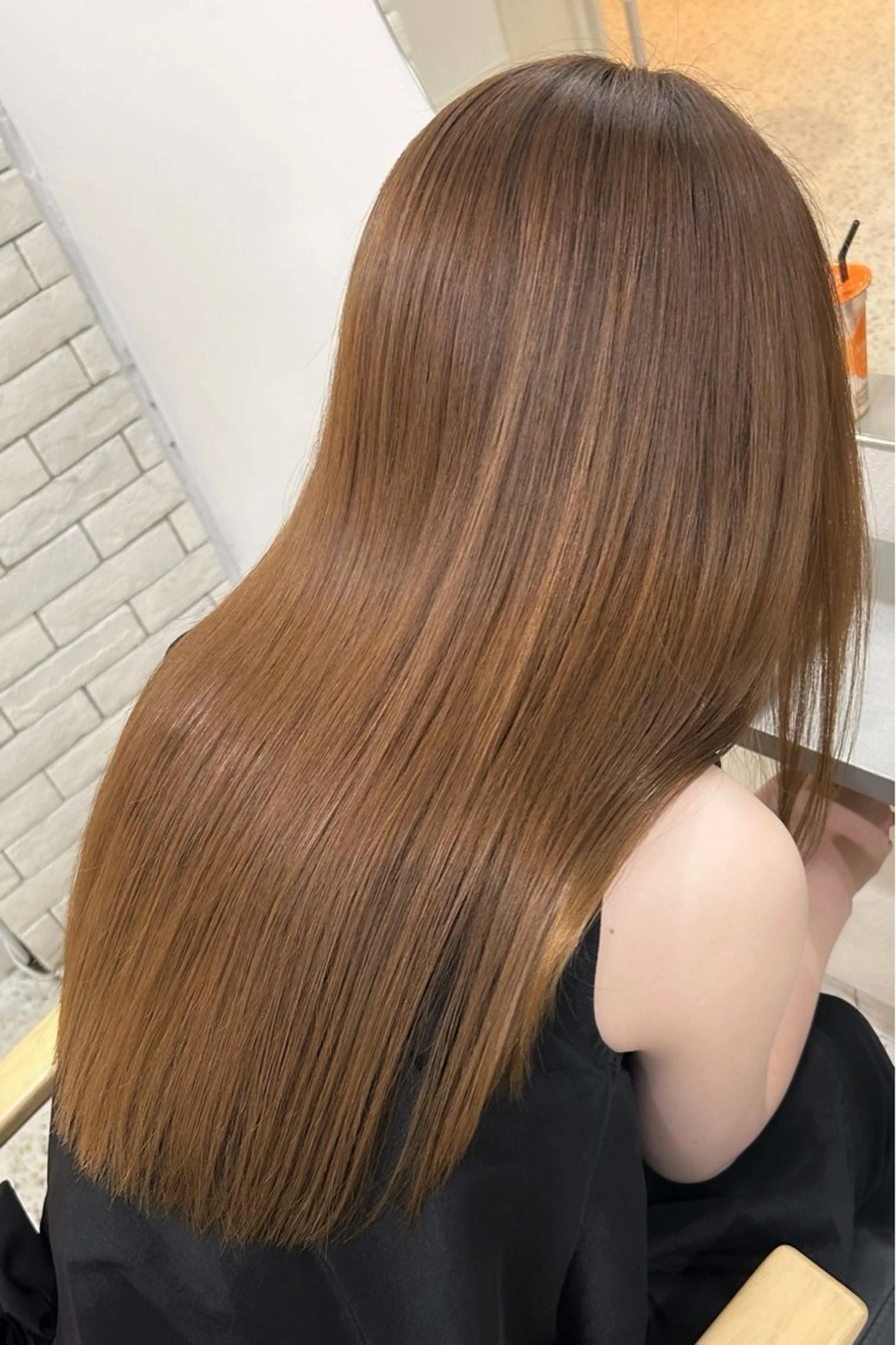 ロング 髪質改善 トリートメント 🧣艶カラー・ヘア セット Chie🧸のヘアスタイル