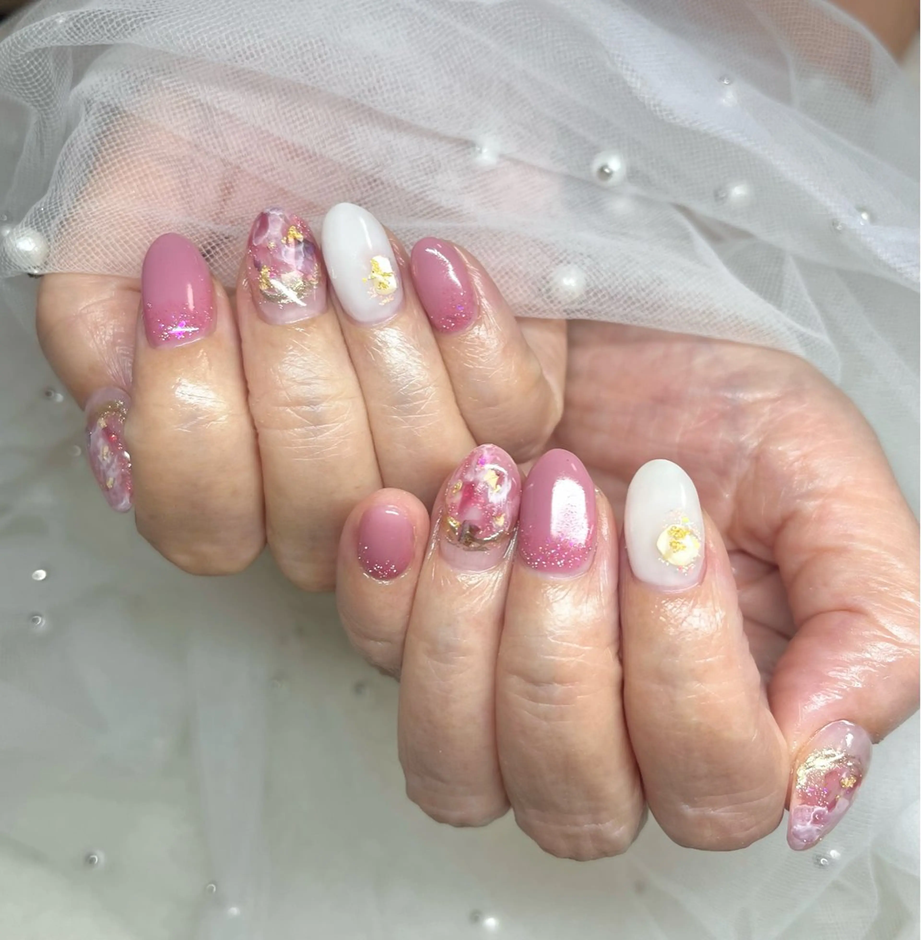 ネイル ハンドネイル Ribbon佐野店 小泉のネイルデザイン