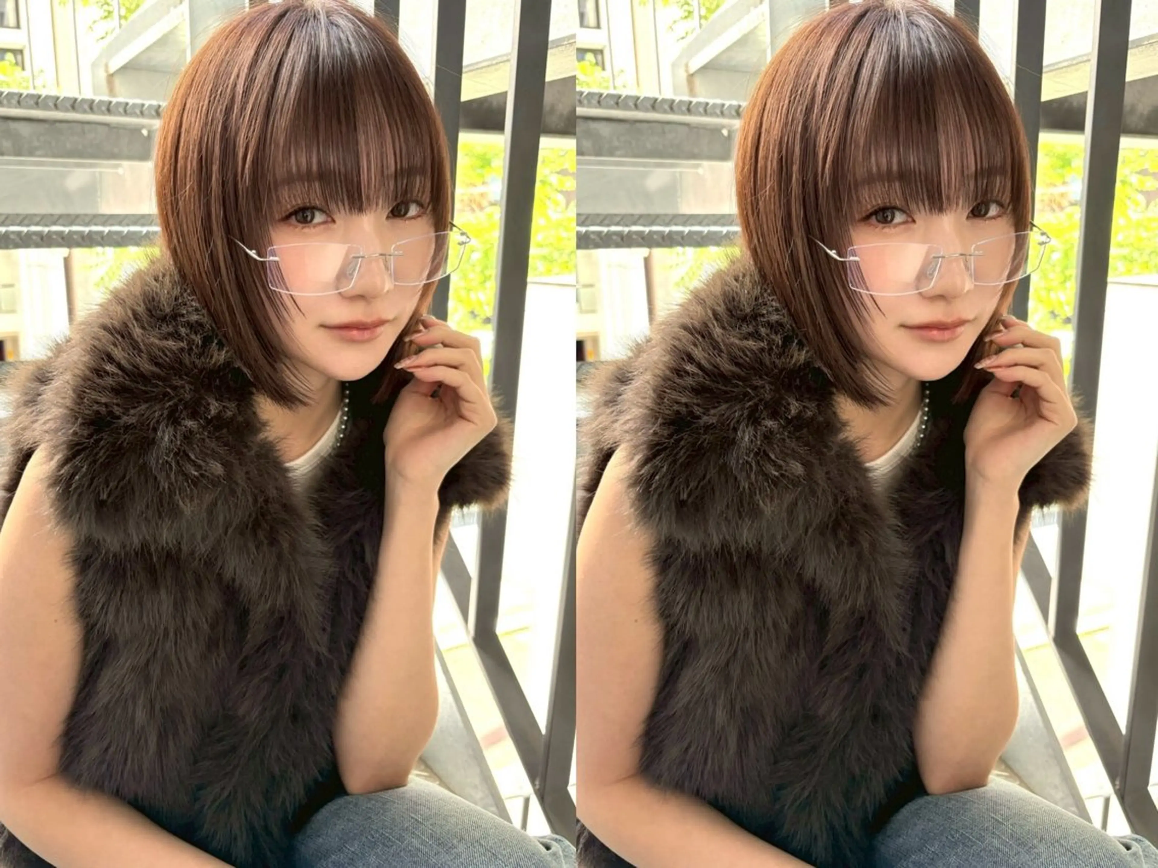 ショート 🩵レイヤー/ショー ト/🫧harukaのヘアスタイル