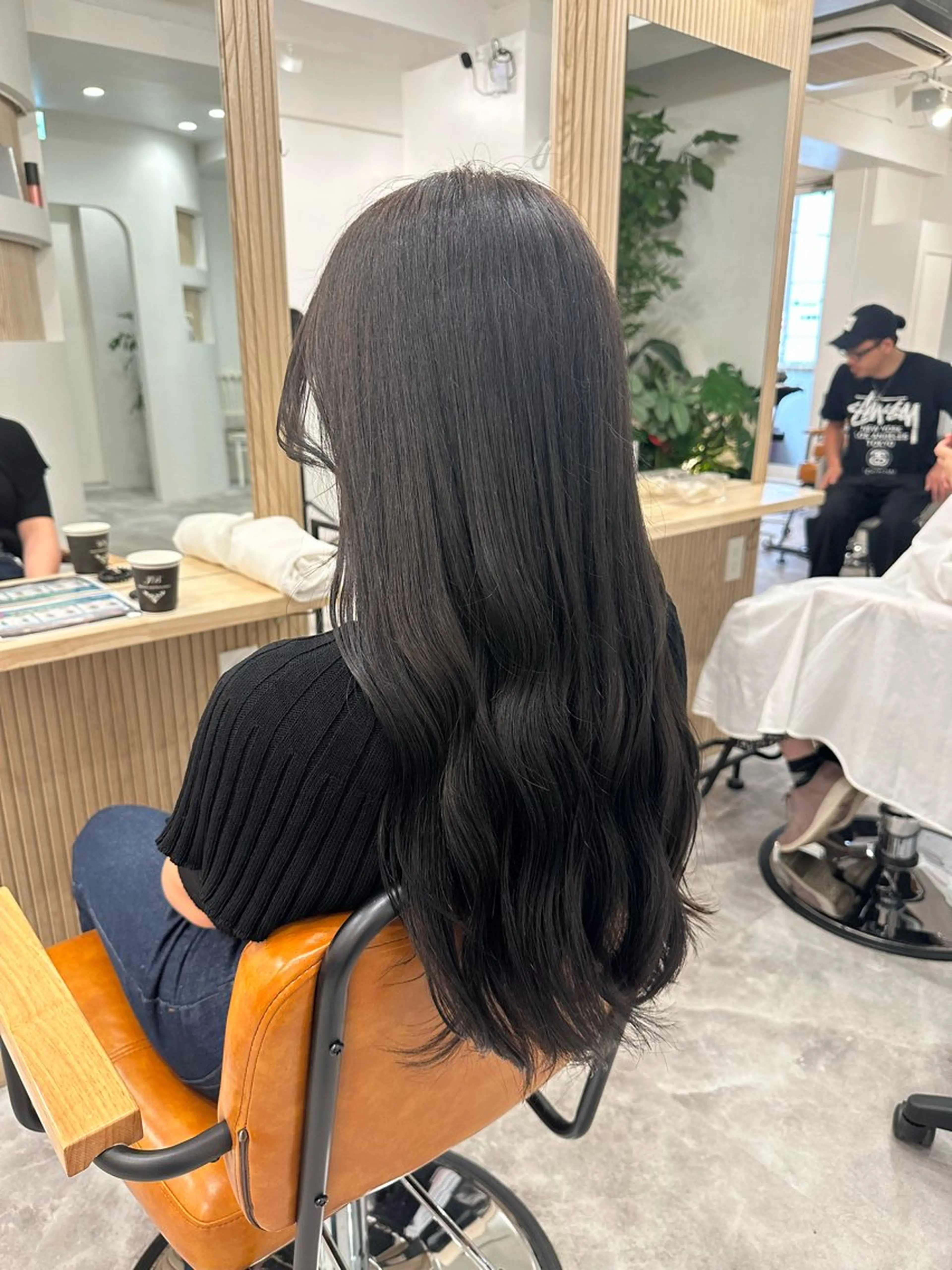 ロング カラー カット ヘアカラー ROPE🫧 フウカのヘアスタイル