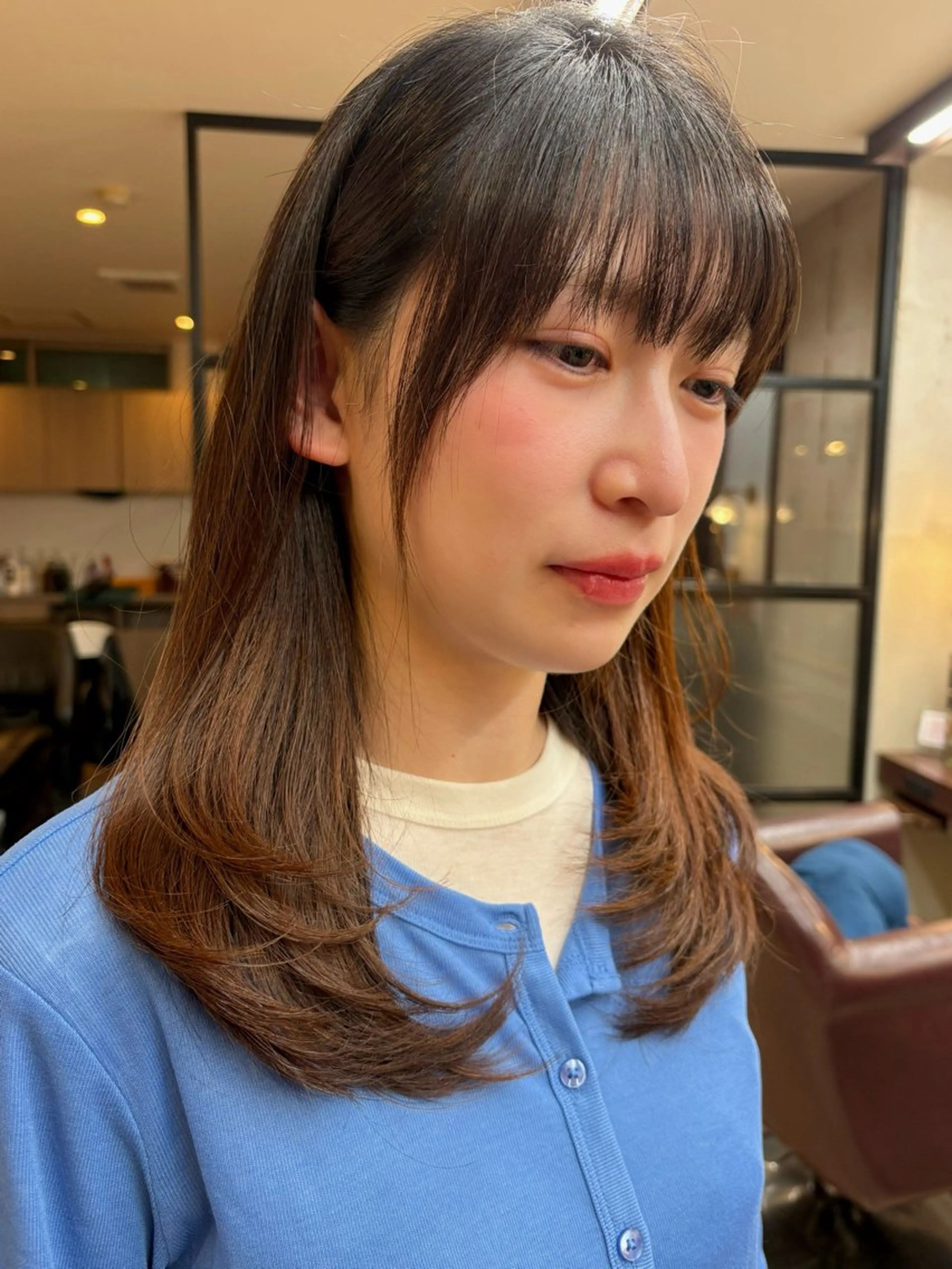 ミディアム 大曽根ｶｯﾄﾓﾃﾞﾙ ／あや🎀のヘアスタイル