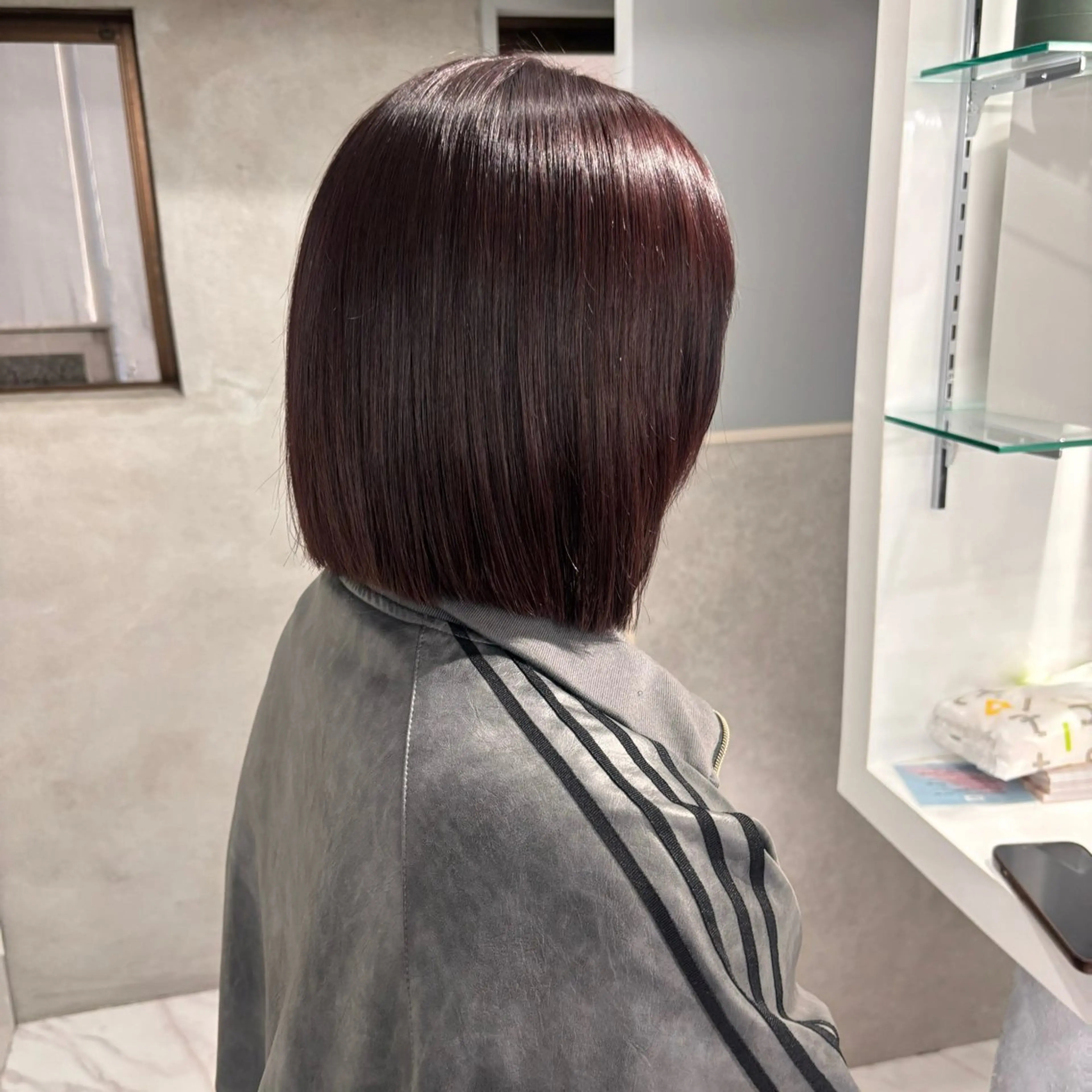 ミディアム ヘアカラー sweep天神 Mizukiのヘアスタイル